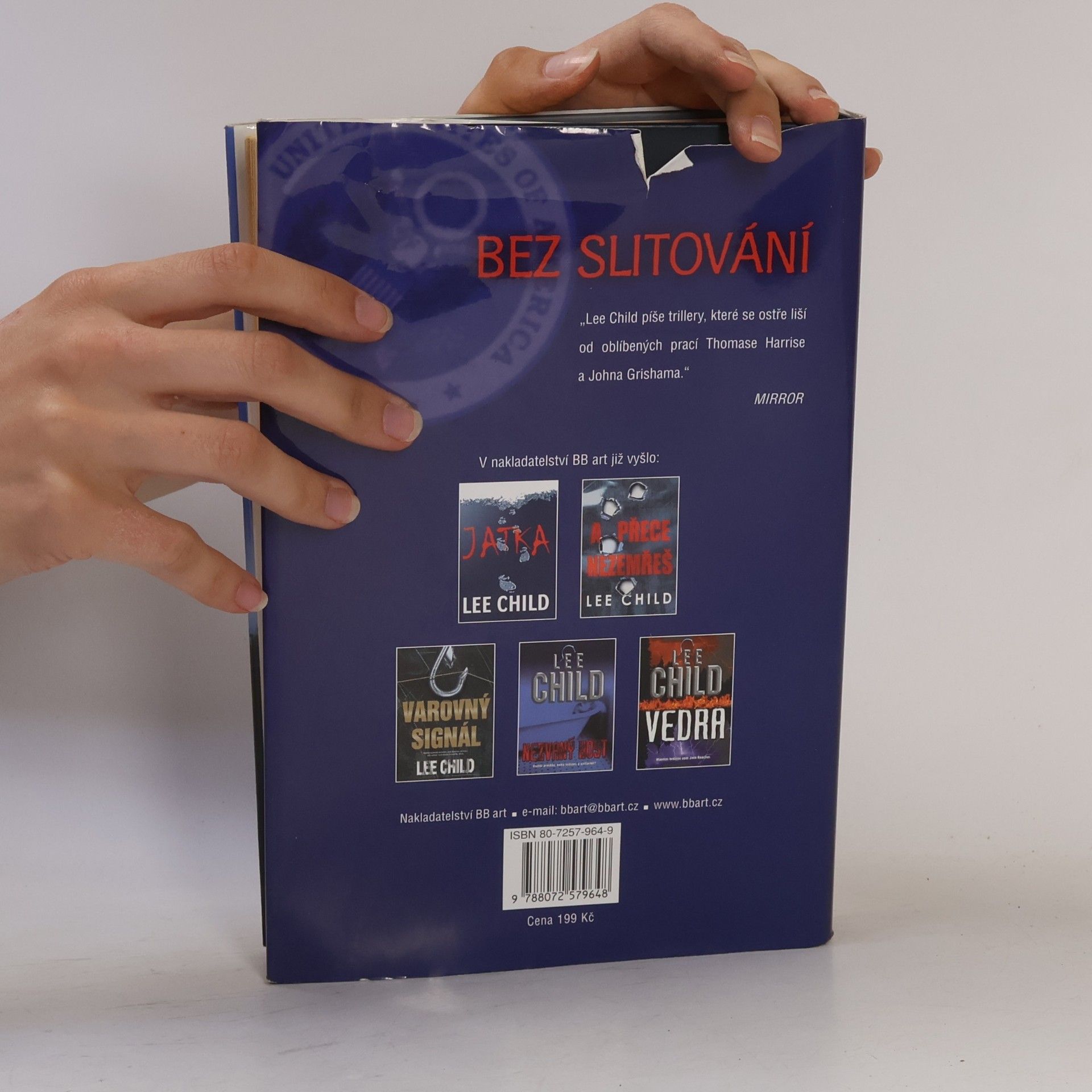 Lee Child Bez slitování