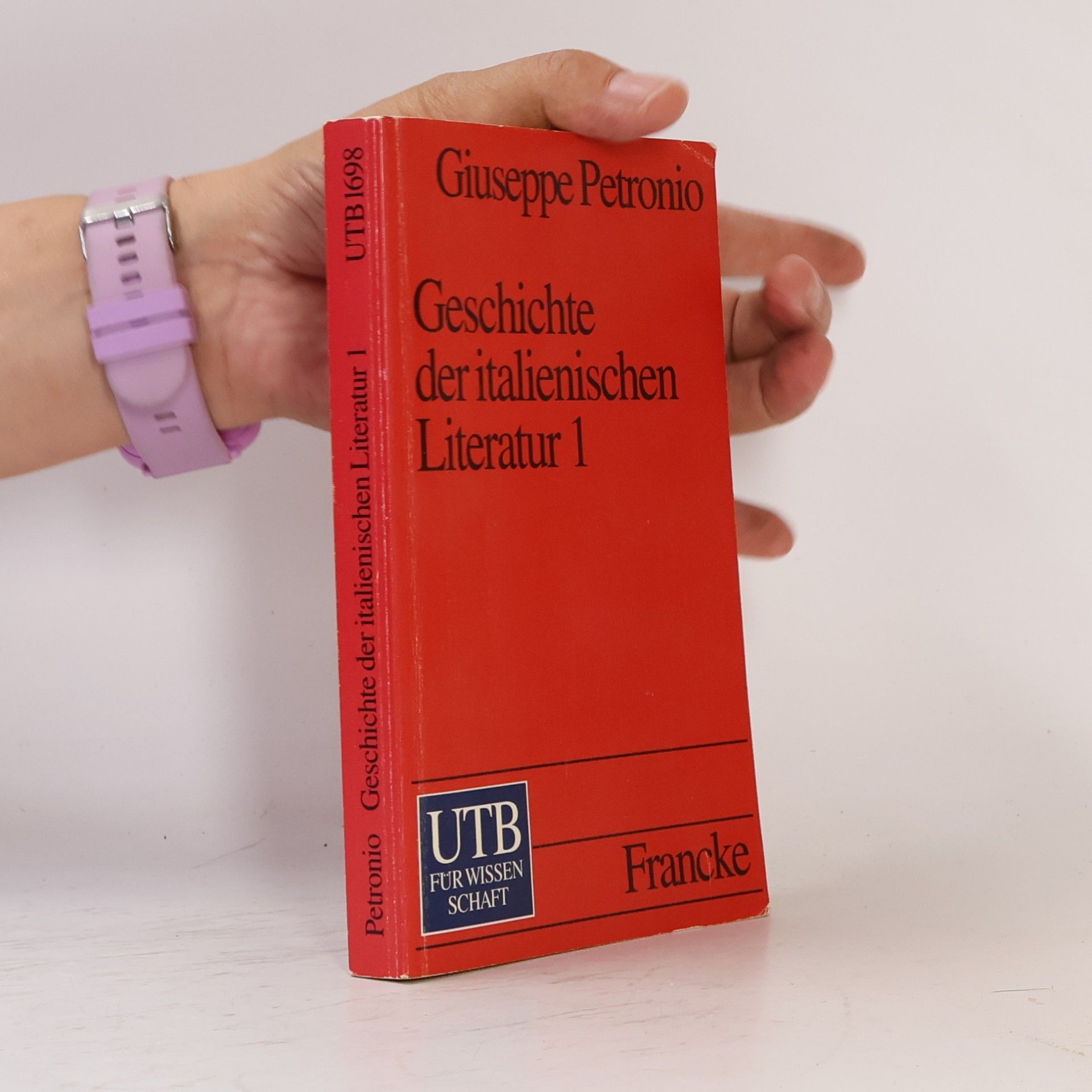 Giuseppe Petronio Geschichte der italienischen Literatur. Tl.1. Von den Anfängen bis zur Renaissance