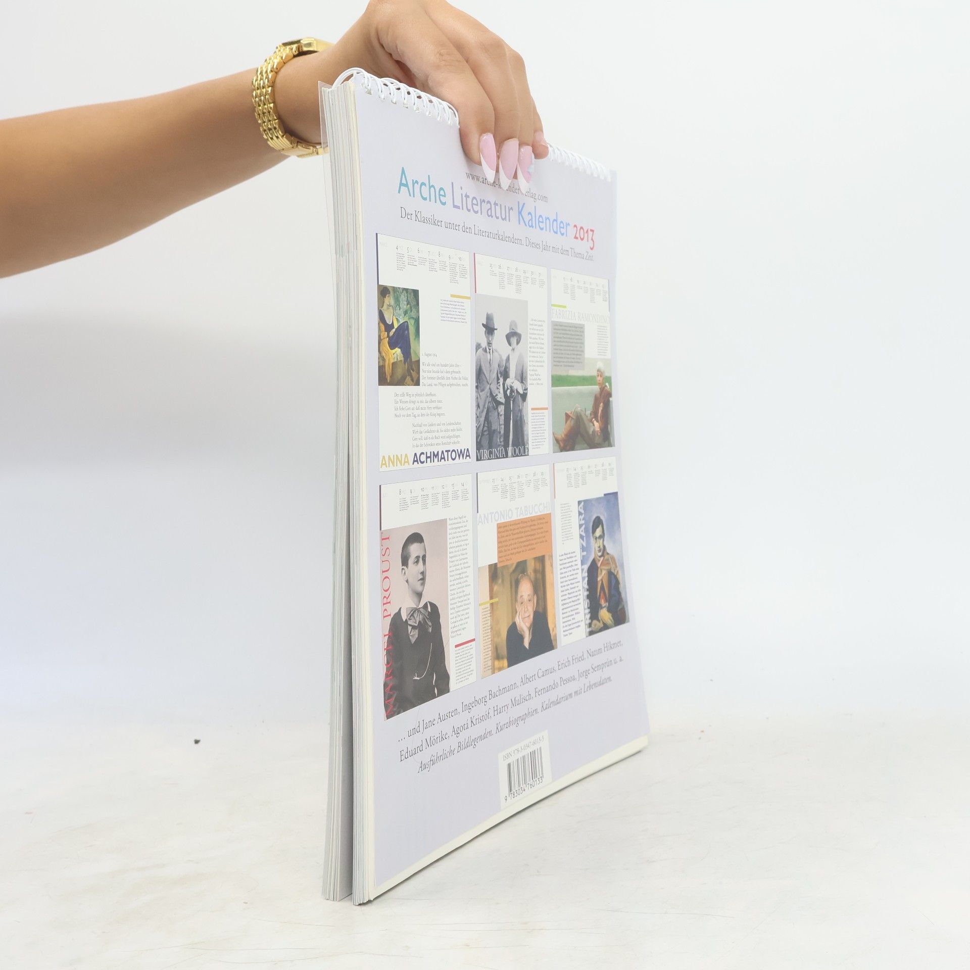 Arche Literatur Kalender 2013: Thema: Zeit