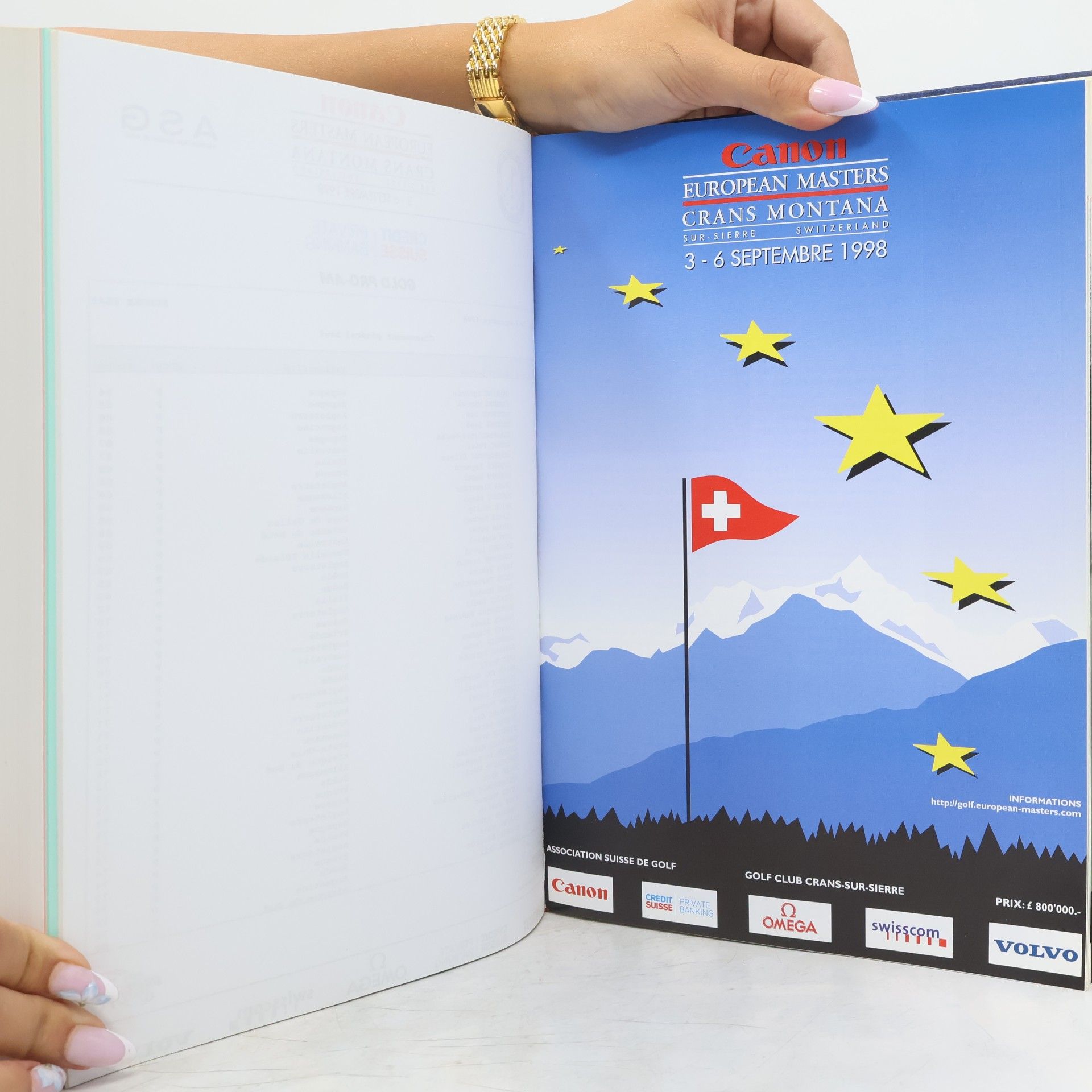 Various authors Canon European Masters 1998