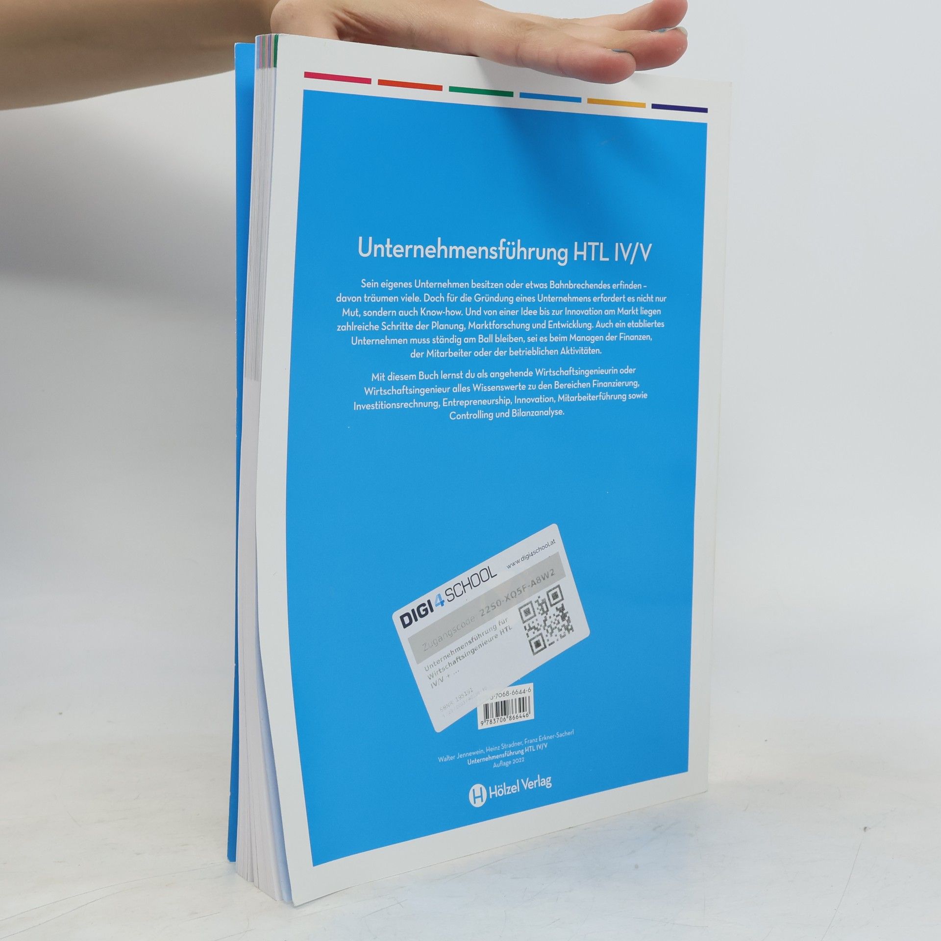 Walter Jennewein Unternehmensführung HTL IV/V mit E-Book | Am Sprung: Von der Finanzierung bis zum Controlling