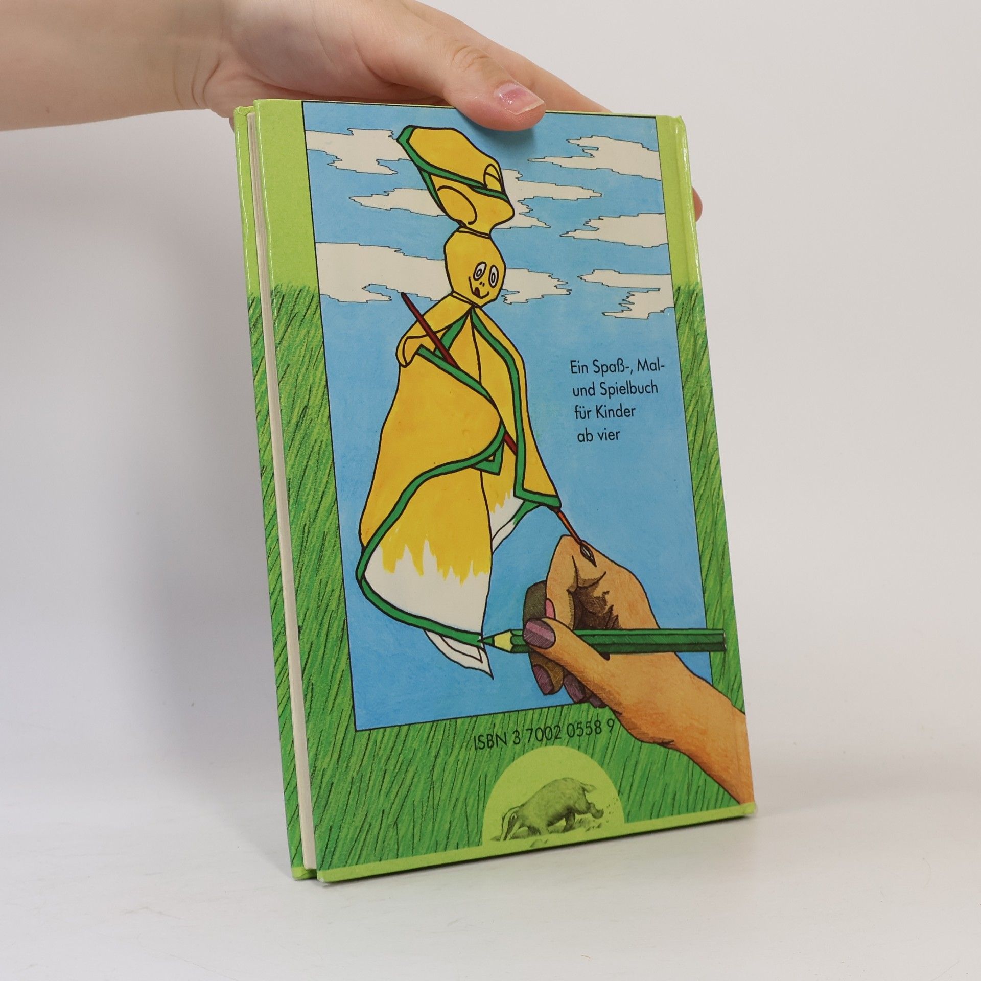 Knöpfchen und Schnuddelchen. Ein Spaß-, Mal- und Spielbuch für Kinder ab vier