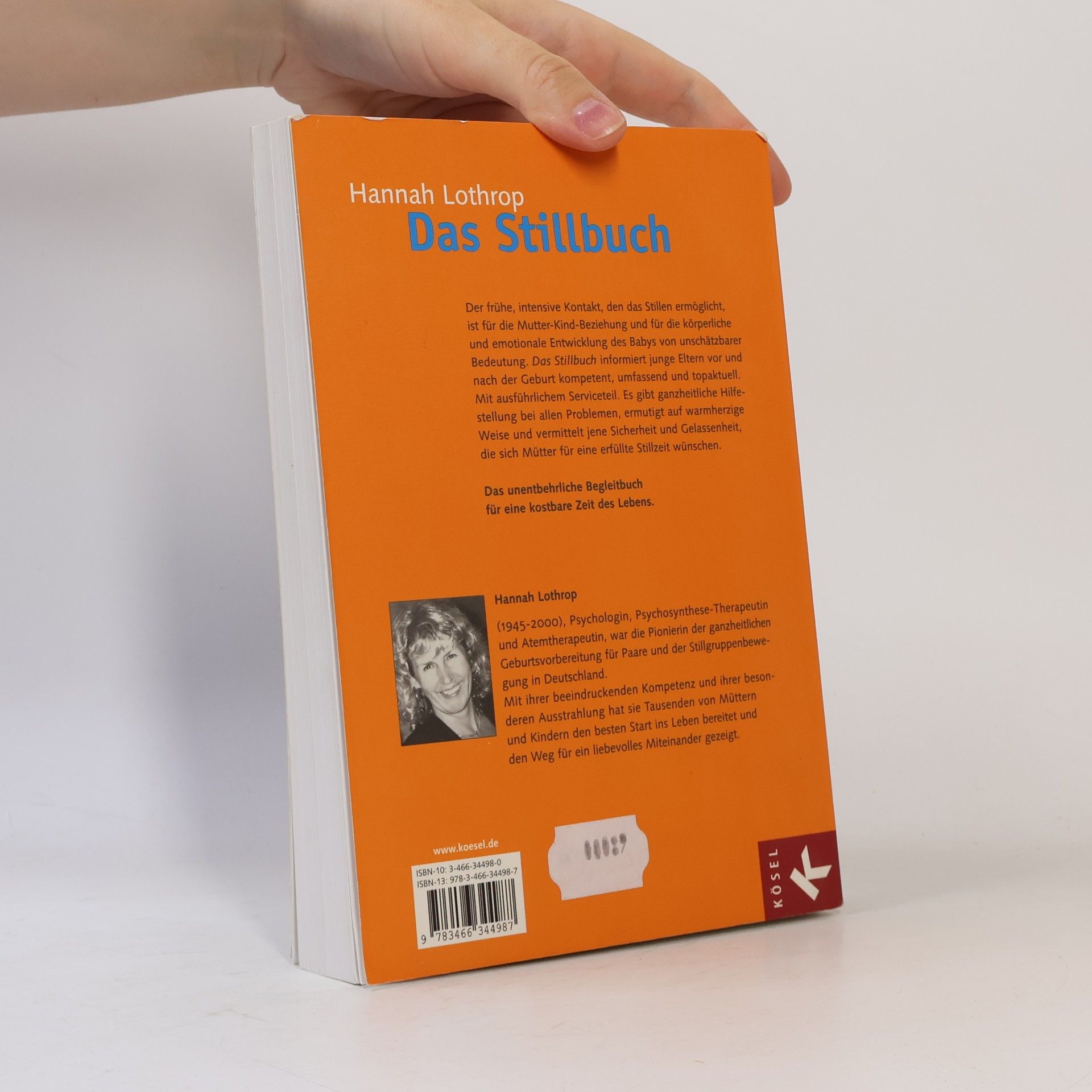 Hanny Lothrop Das Stillbuch