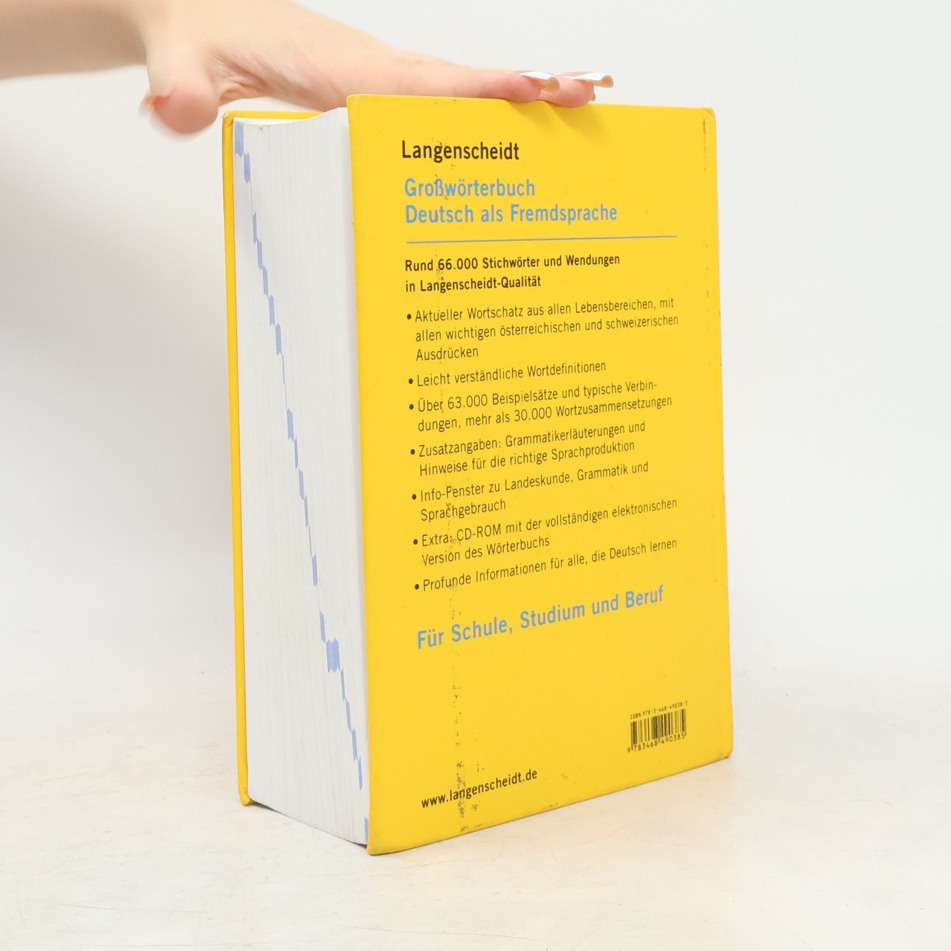 Dieter Götz Langenscheidt Großwörterbuch Deutsch als Fremdsprache