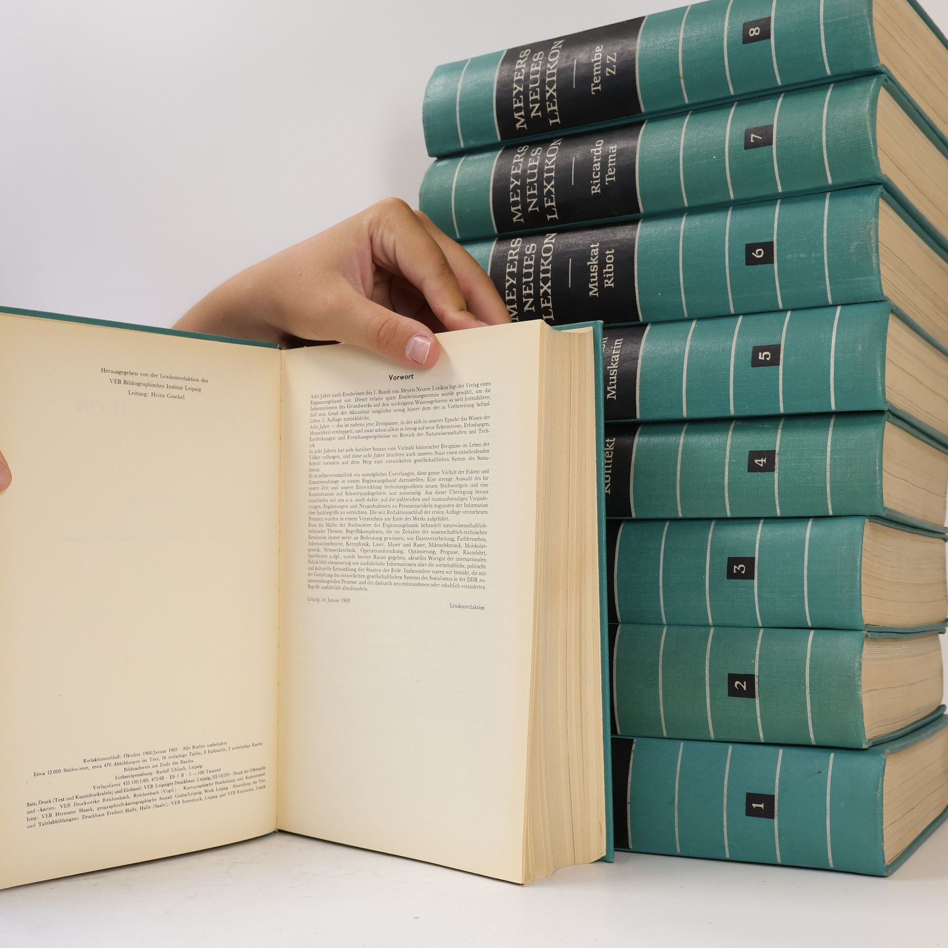Autorenkollektiv Meyers Neues Lexikon 1-9