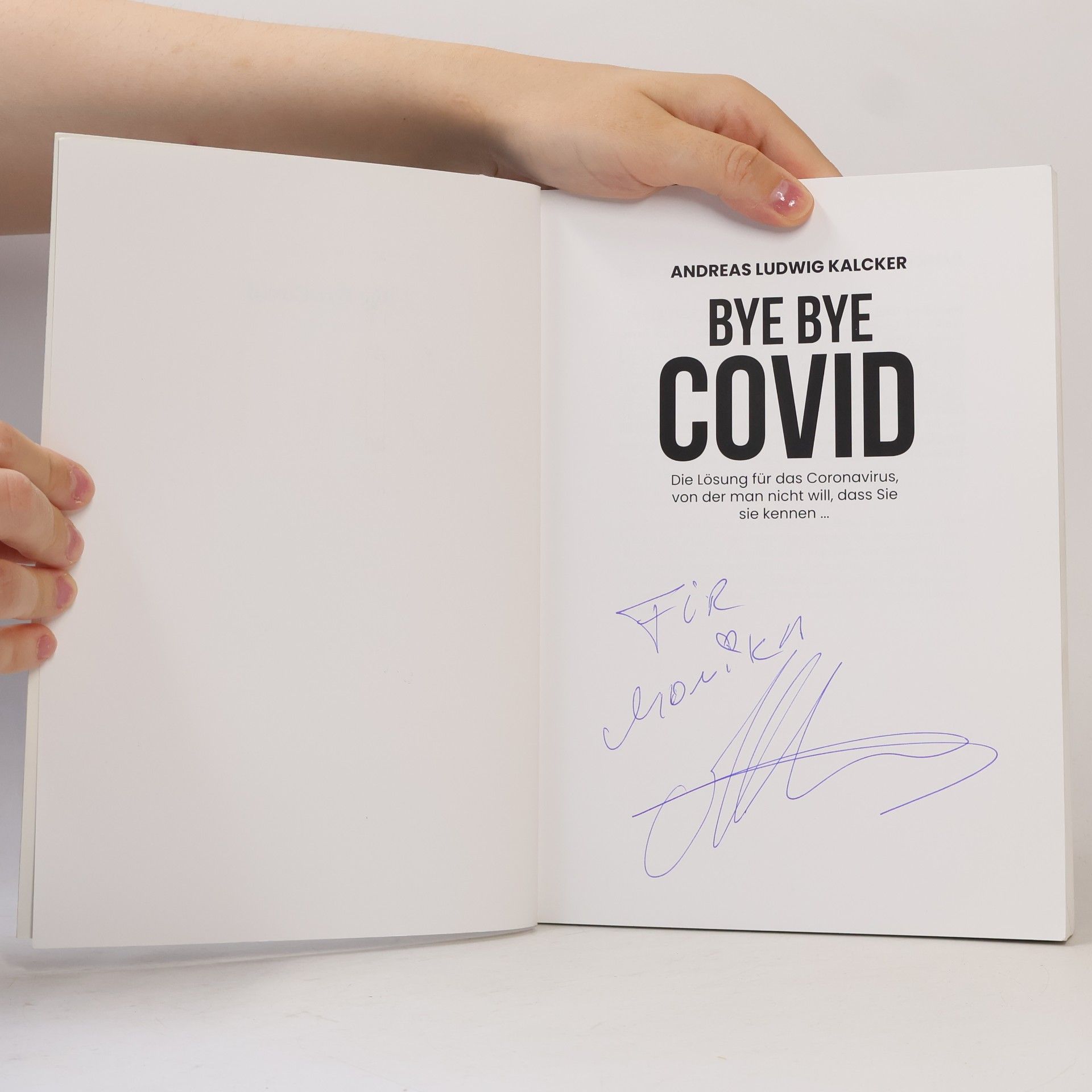 Andreas Ludwig Kalcker Bye Bye Covid
