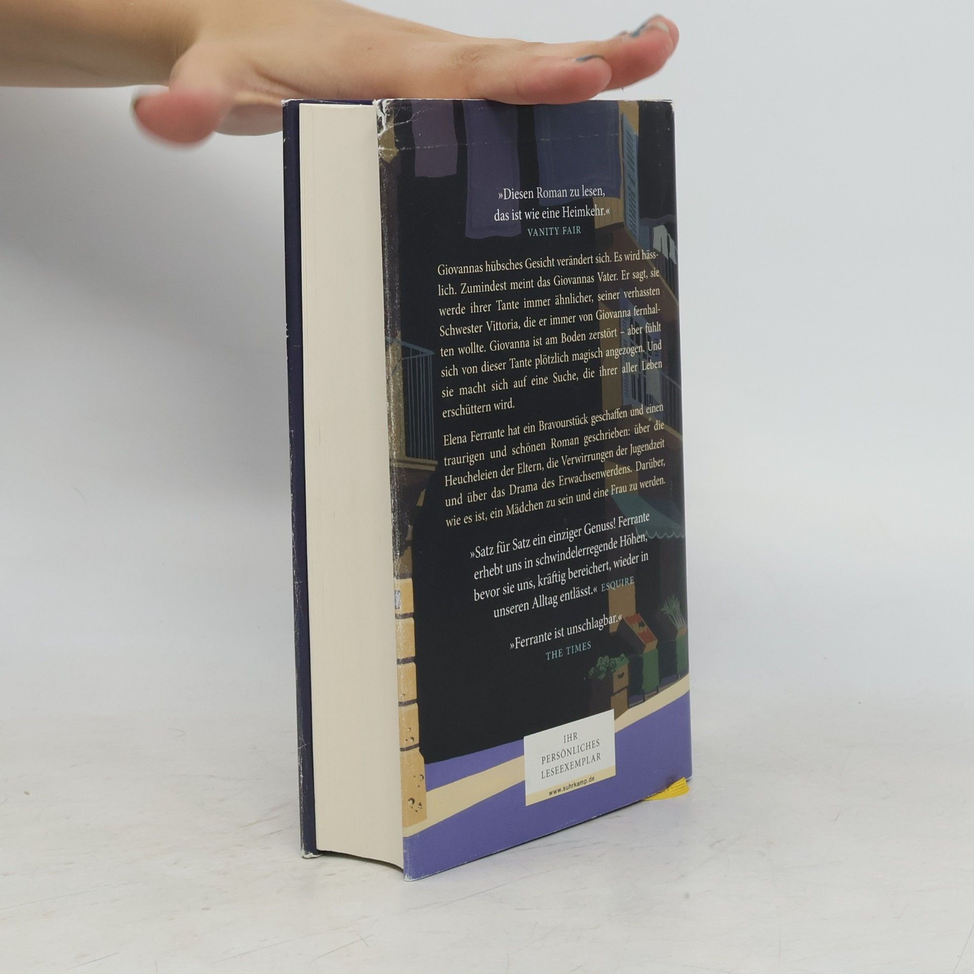 Elena Ferrante Das lügenhafte Leben der Erwachsenen