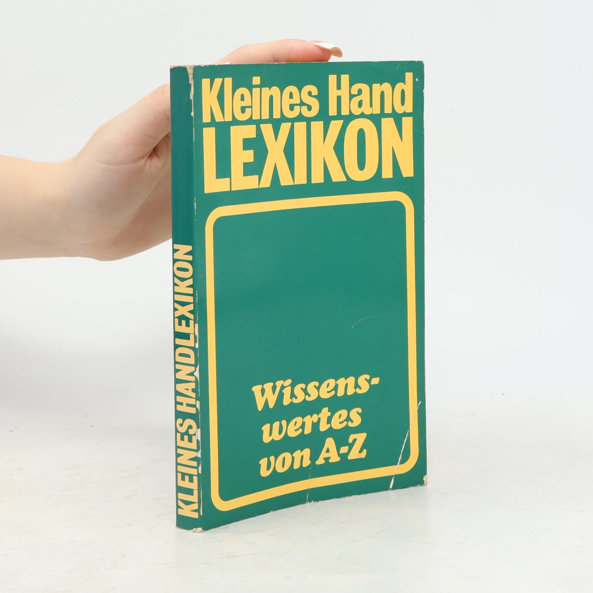 Kolektiv autorů Kleines Handlexikon. Wissenswertes von A-Z