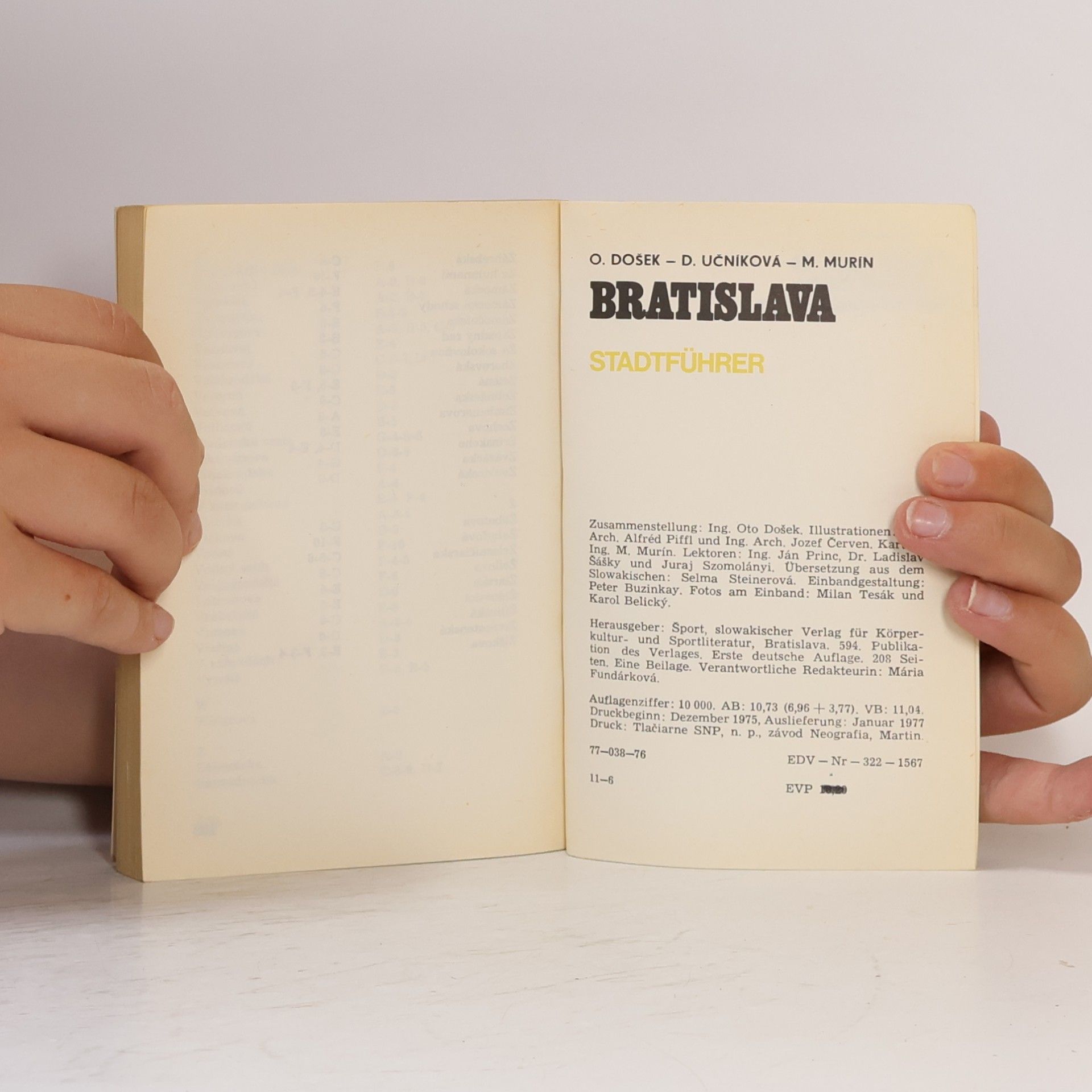 Autores varios Bratislava Stadtführer