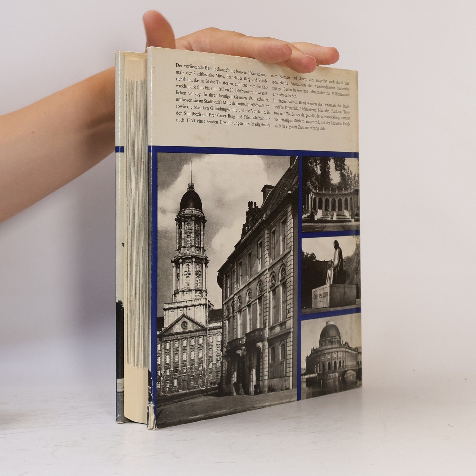 Various authors Die Bau-und Kunstdenkmale in der DDR. Hauptstadt Berlin I