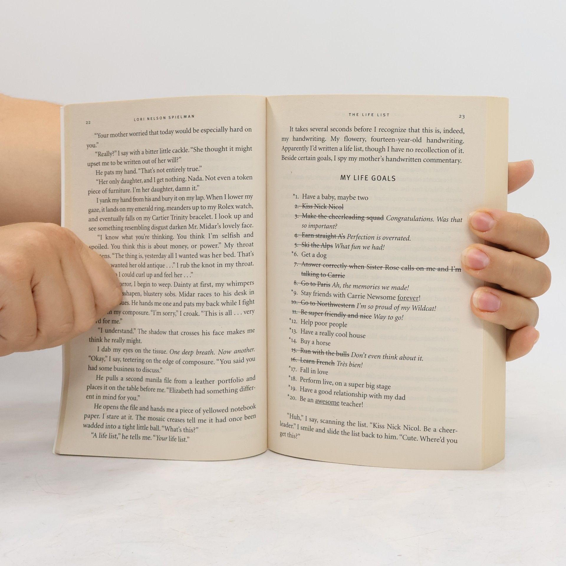 Lori Nelson Spielman The Life List