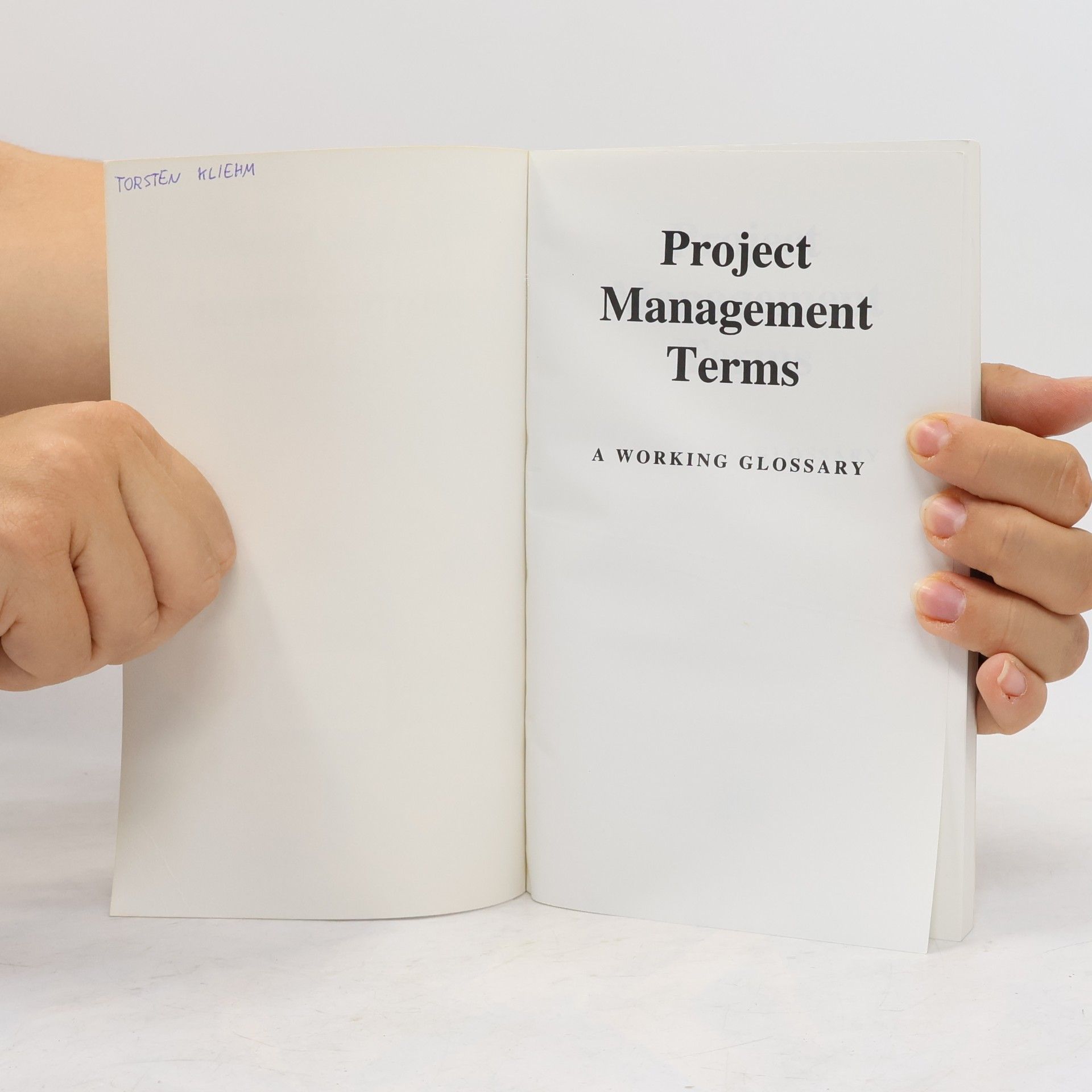 J. LeRoy Ward Project Management Terms