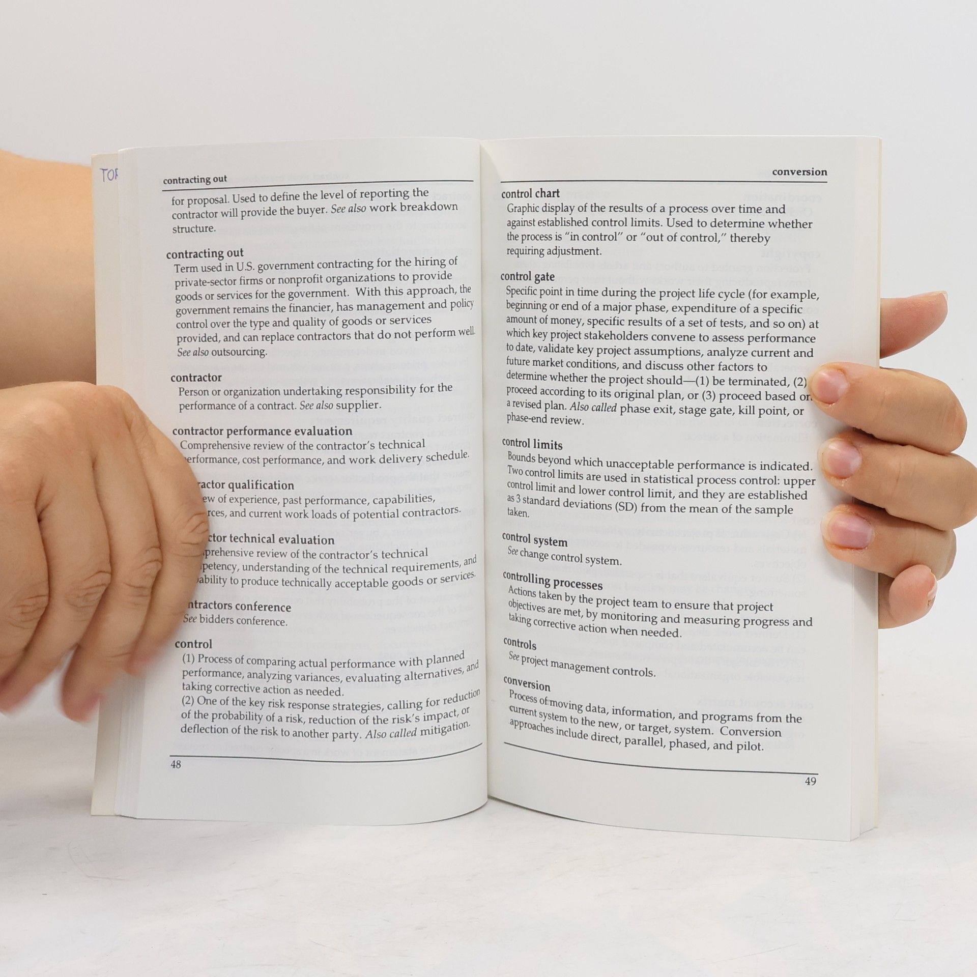 J. LeRoy Ward Project Management Terms