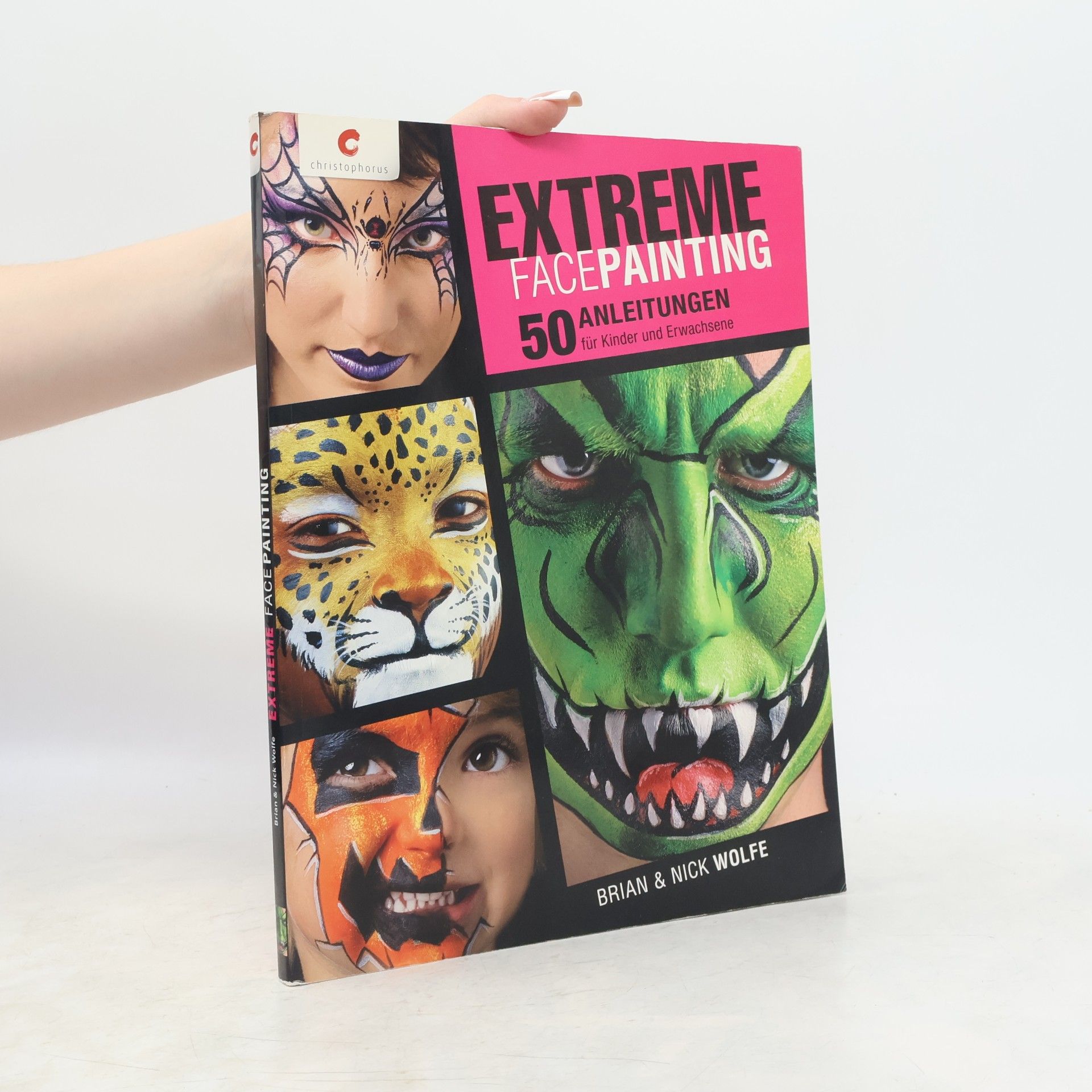 Brian Wolfe Extreme face painting