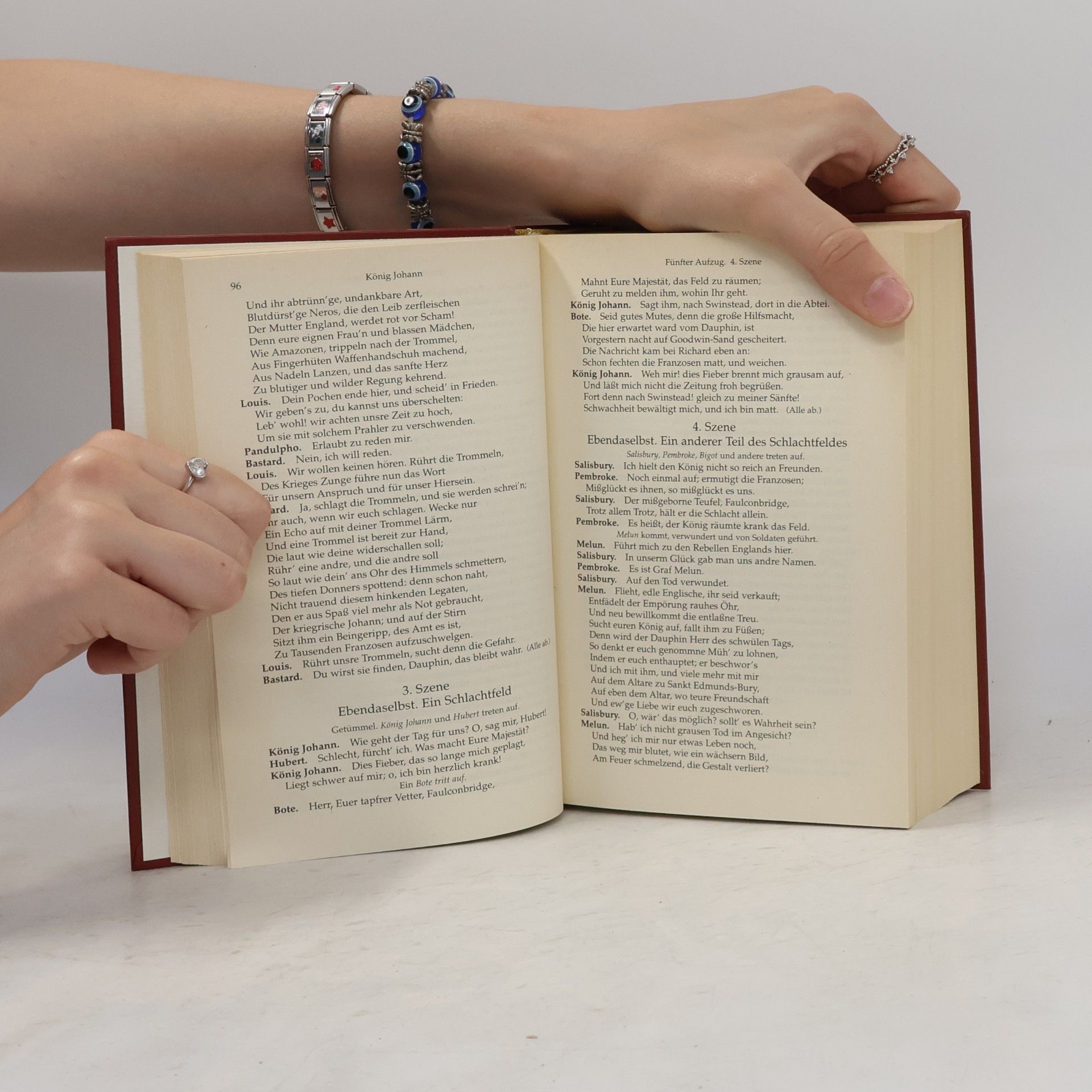 William Shakespeare Sämtliche Werke, 4 Bde.. Übers. v. Schlegel u. Tieck