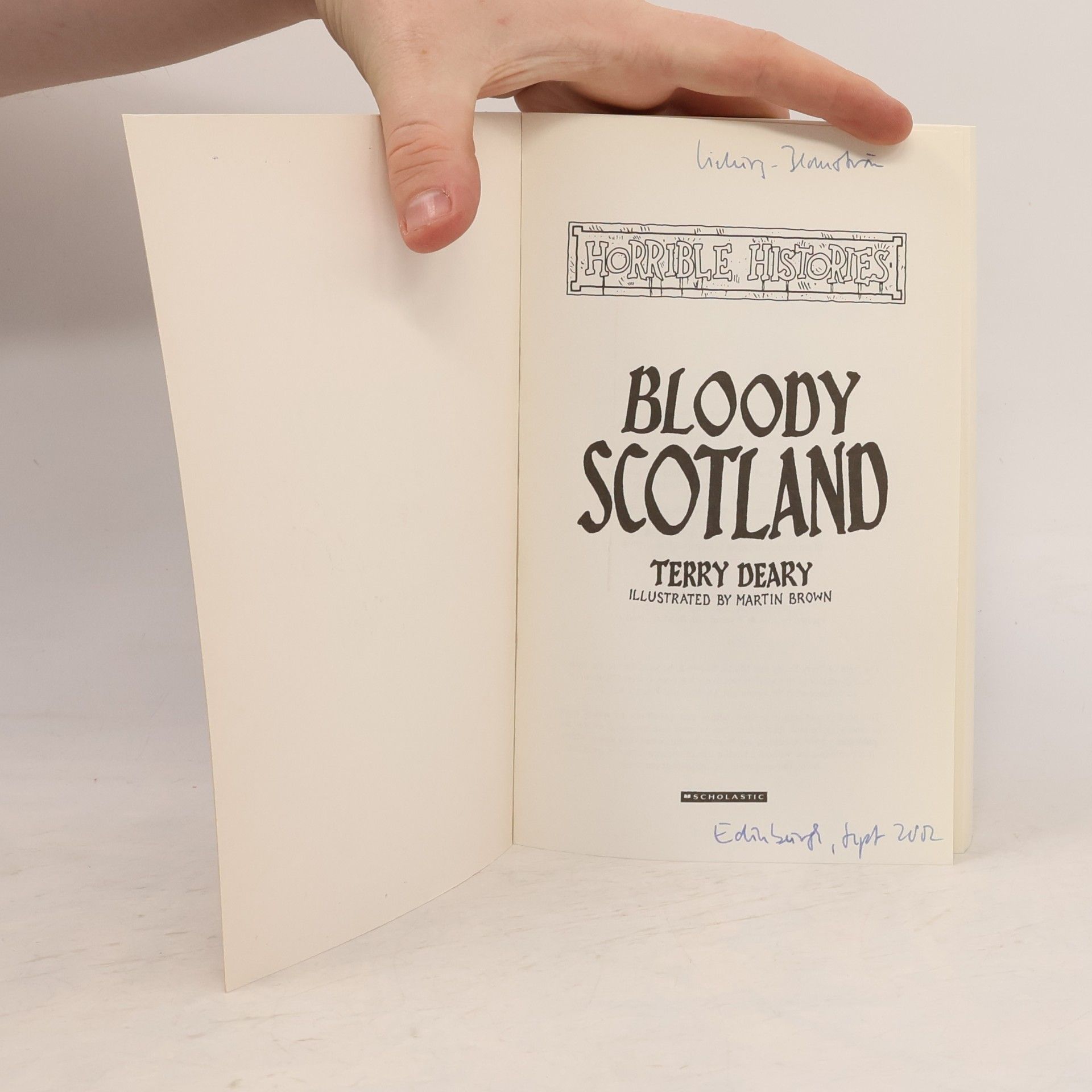 Terry Deary Bloody Scotland