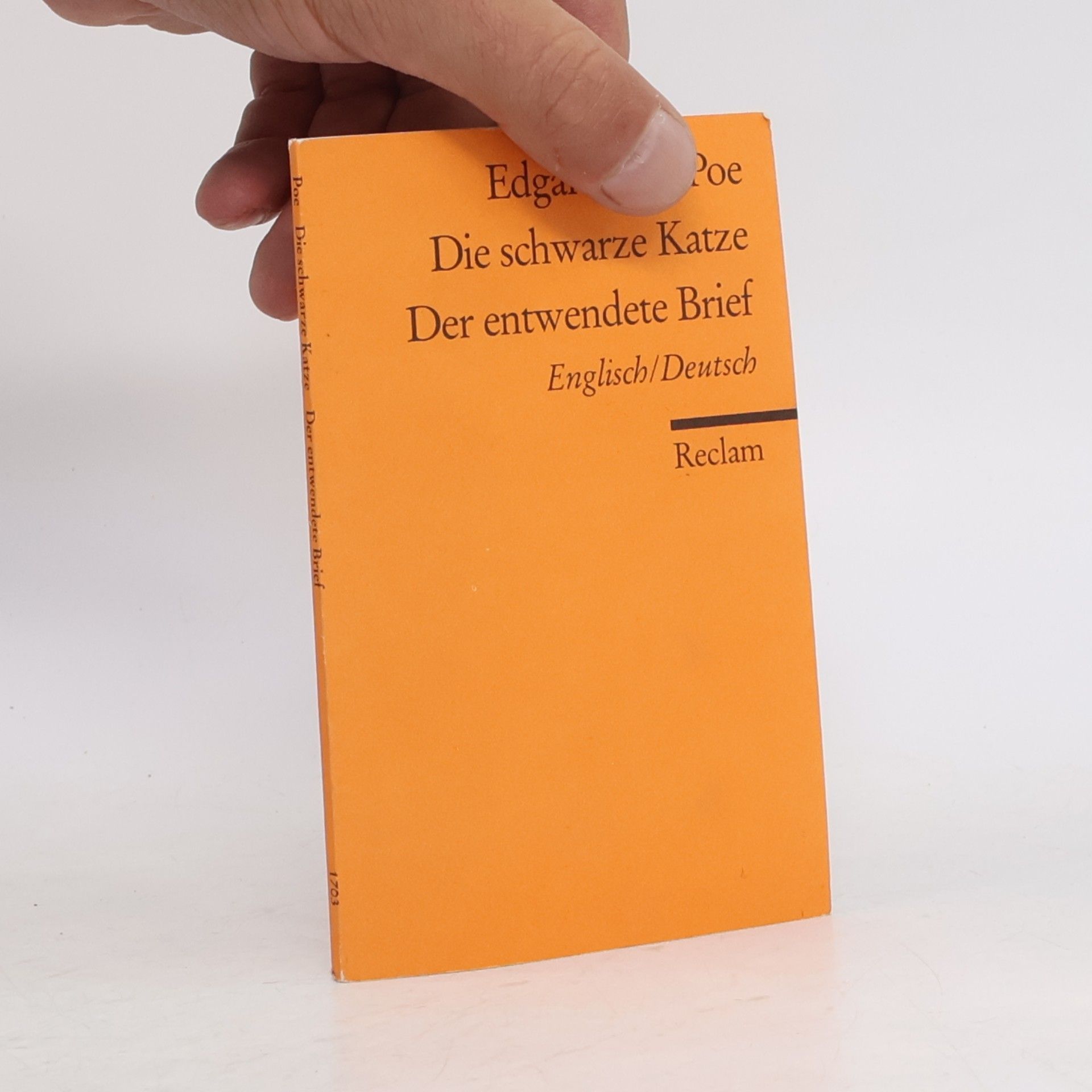 Edgar Allan Poe Die schwarze Katze / Der entwendete Brief