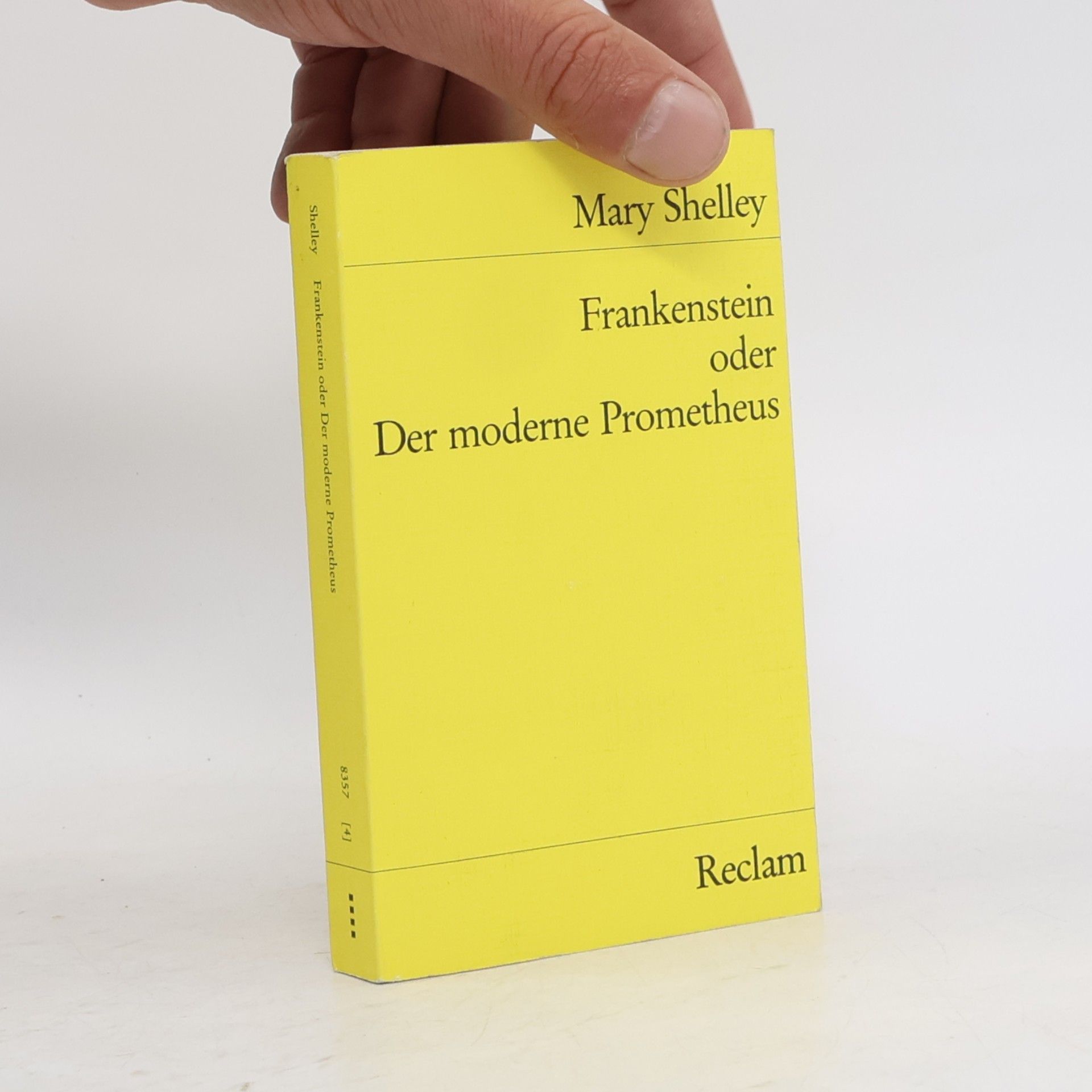 Mary Shelley Frankenstein oder der moderne Prometheus
