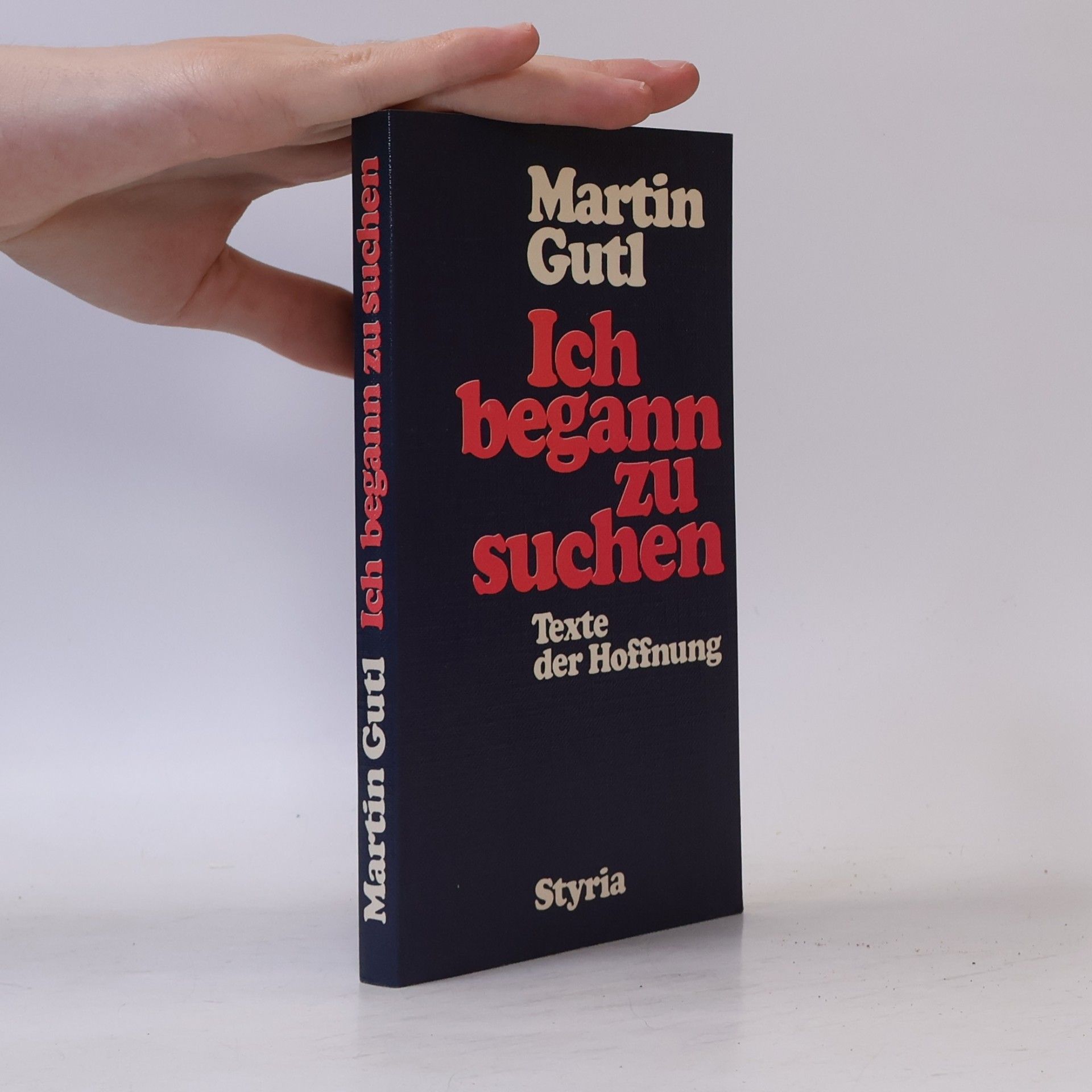 Ich begann zu suchen