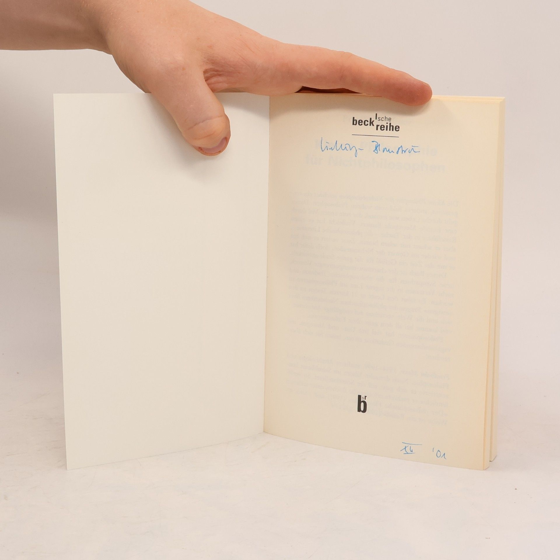 Friedhelm Moser Kleine Philosophie für Nichtphilosophen