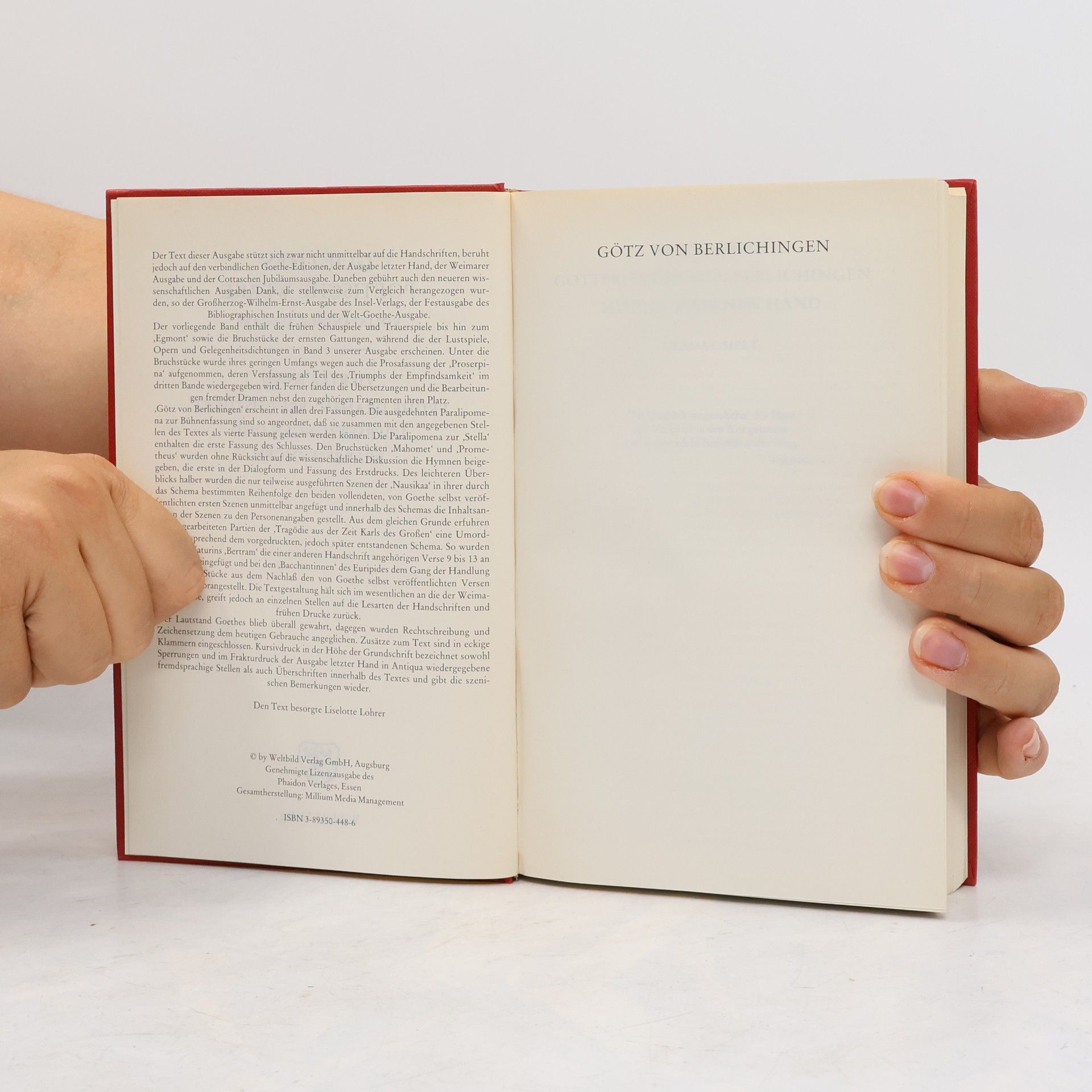 Johann Wolfgang von Goethe Goethes poetische Werke, Band 4