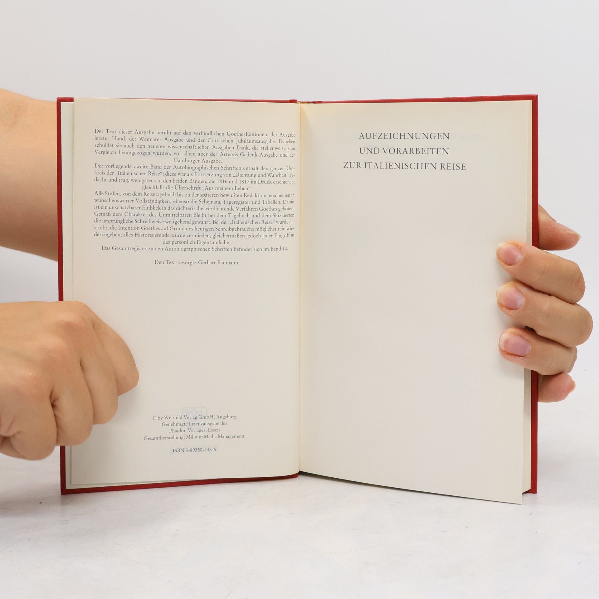 Johann Wolfgang von Goethe Goethes poetische Werke. Band 9