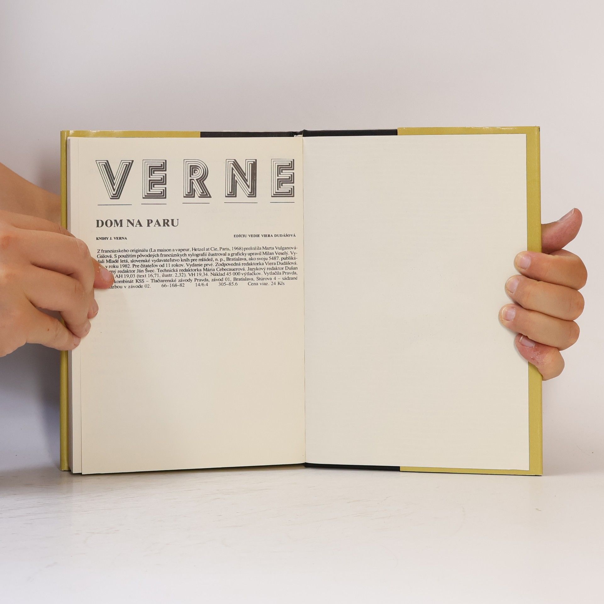 Jules Verne Dom na paru
