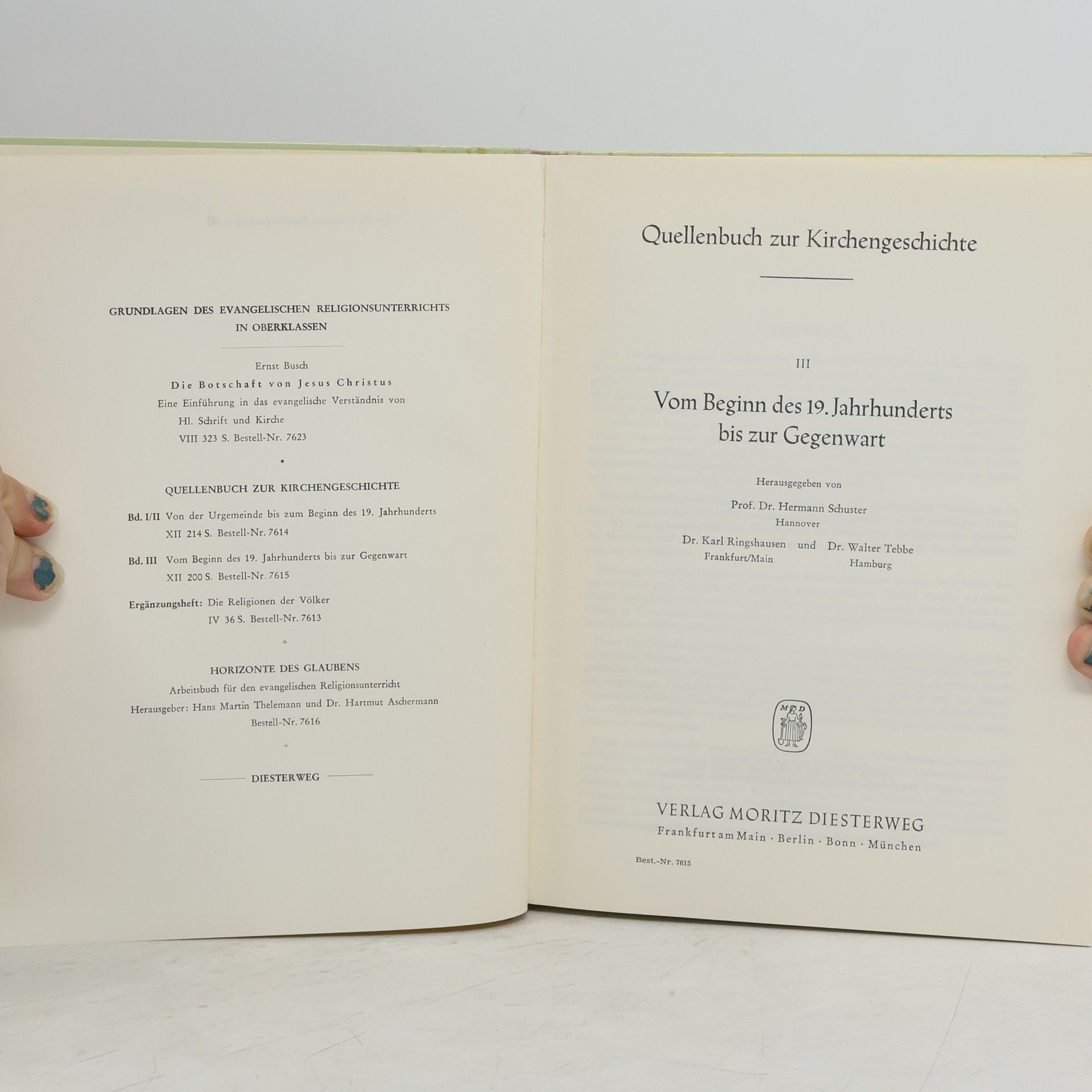 AA.VV. Quellenbuch zur Kirchengeschichte III