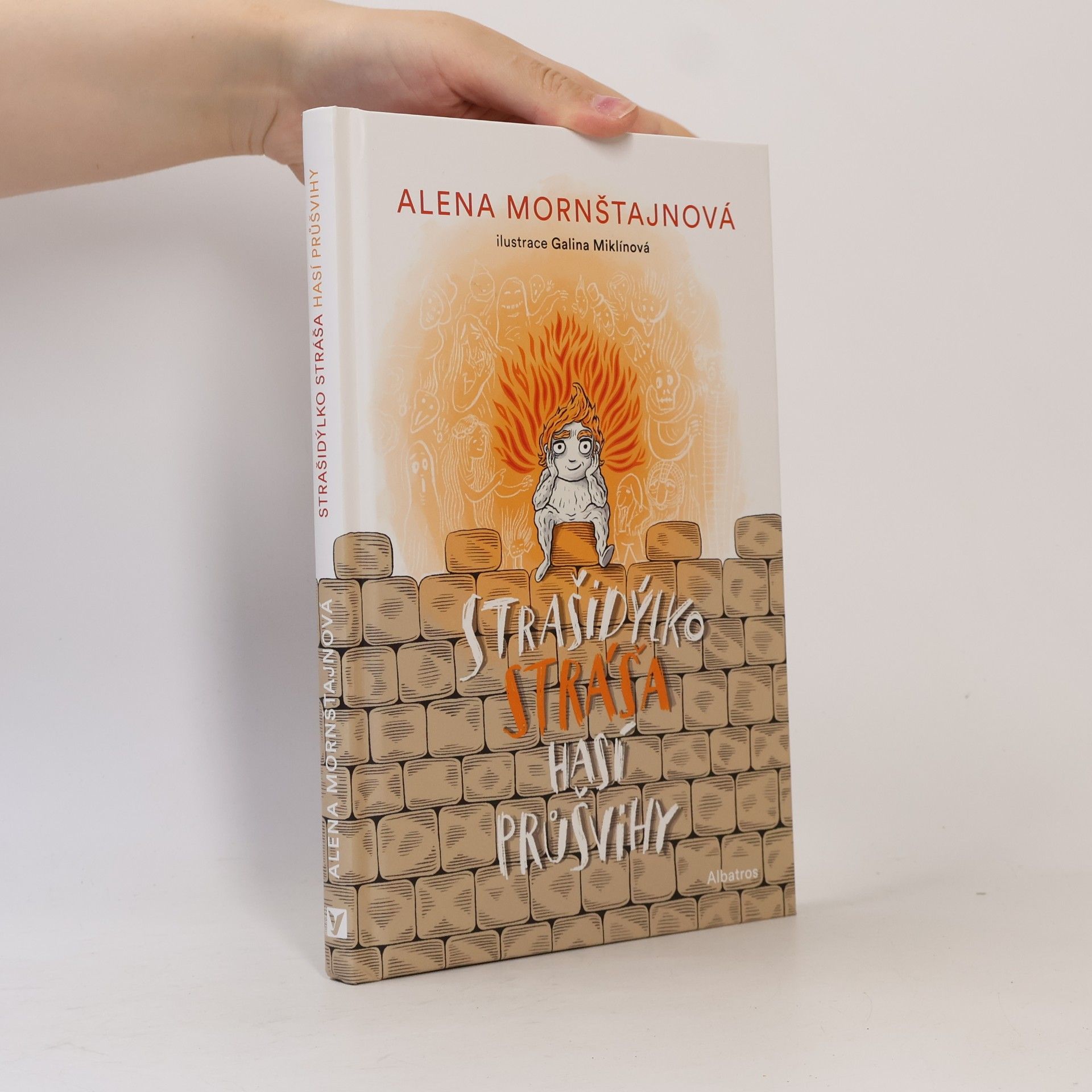Alena Mornštajnová Strašidýlko Stráša hasí průšvihy