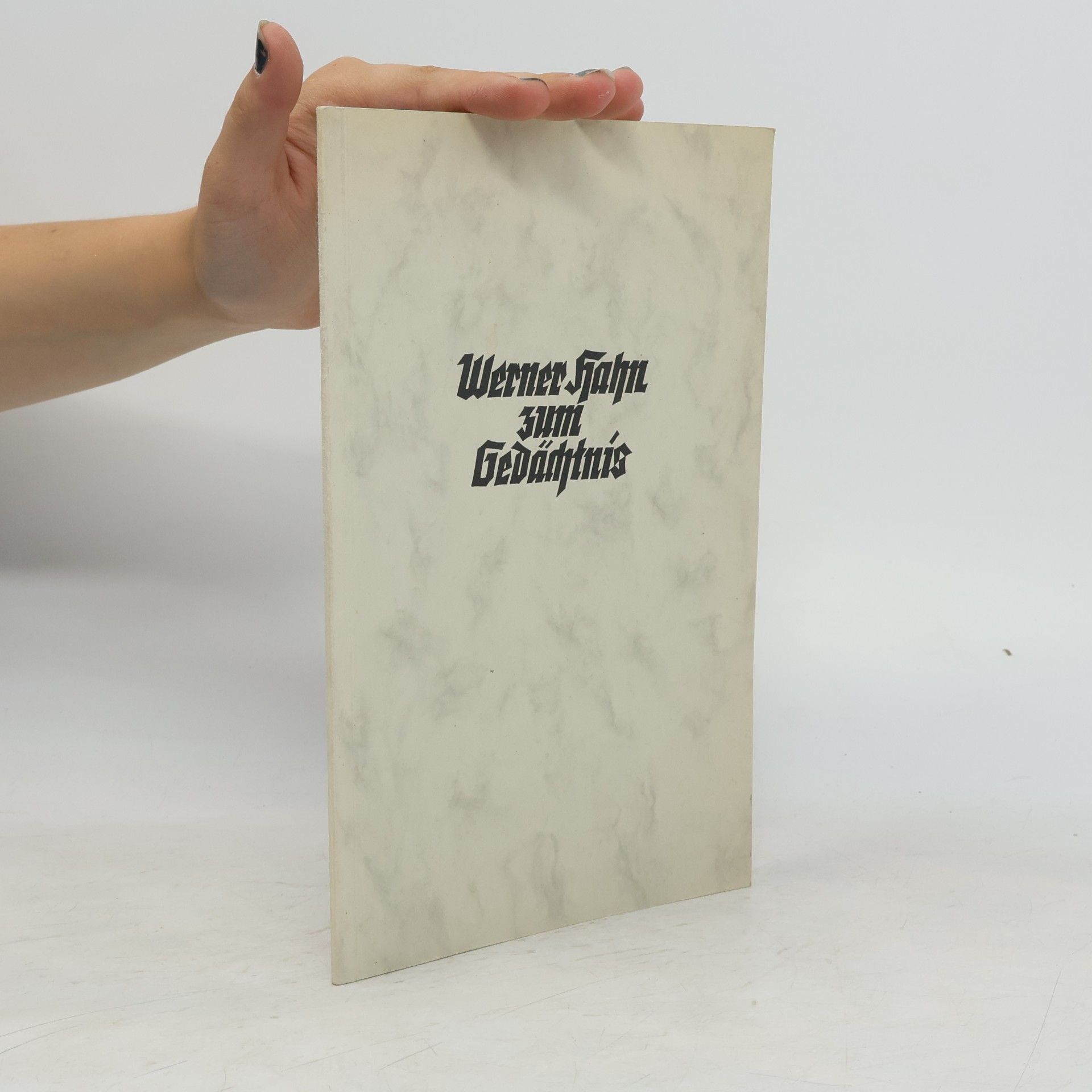 Hans Stempel Dr. Werner Hahn zum Gedächtnis