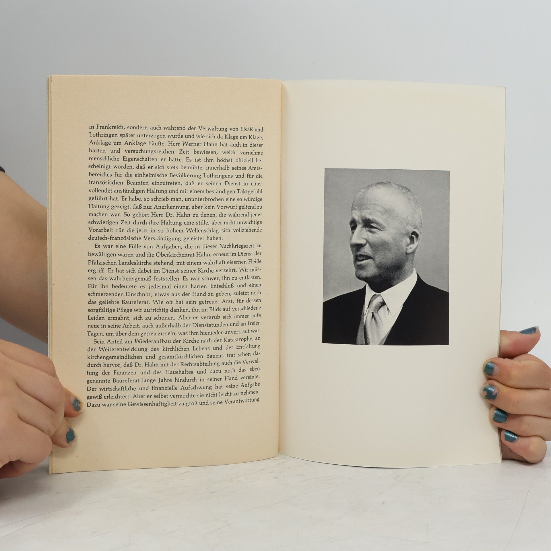 Hans Stempel Dr. Werner Hahn zum Gedächtnis