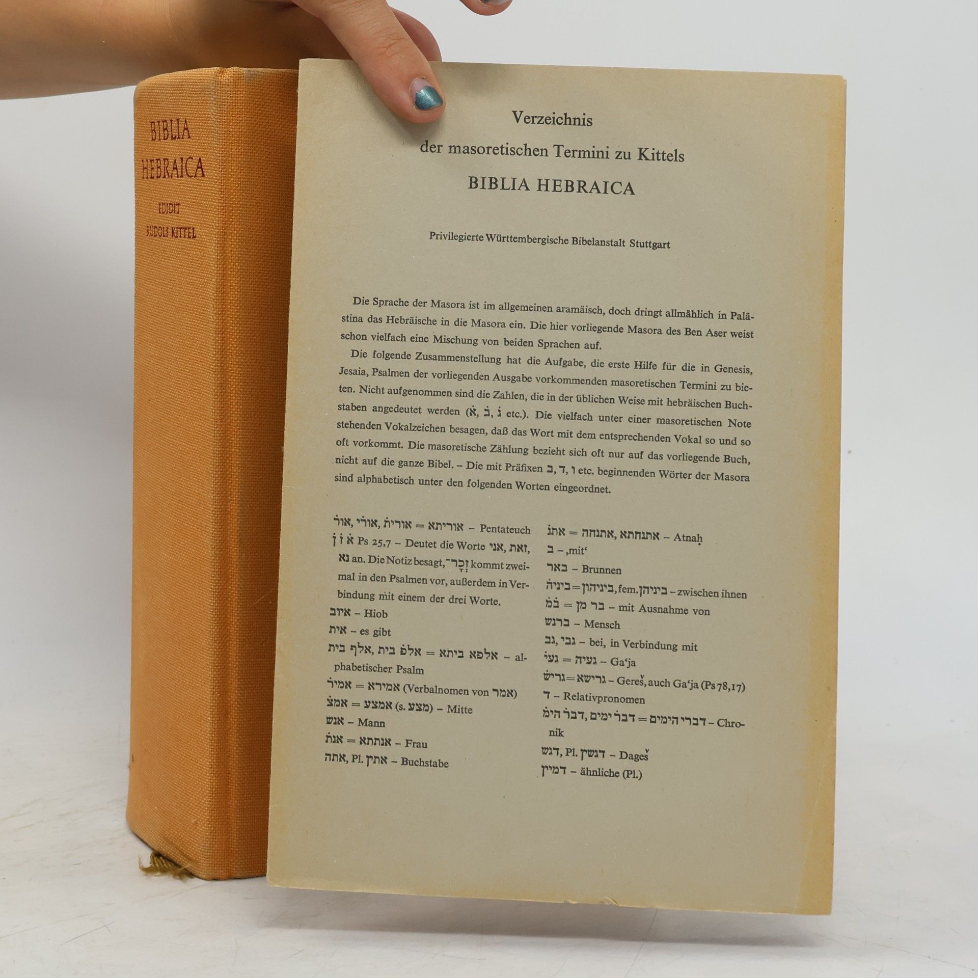 Kolektiv autorů Biblia Hebraica