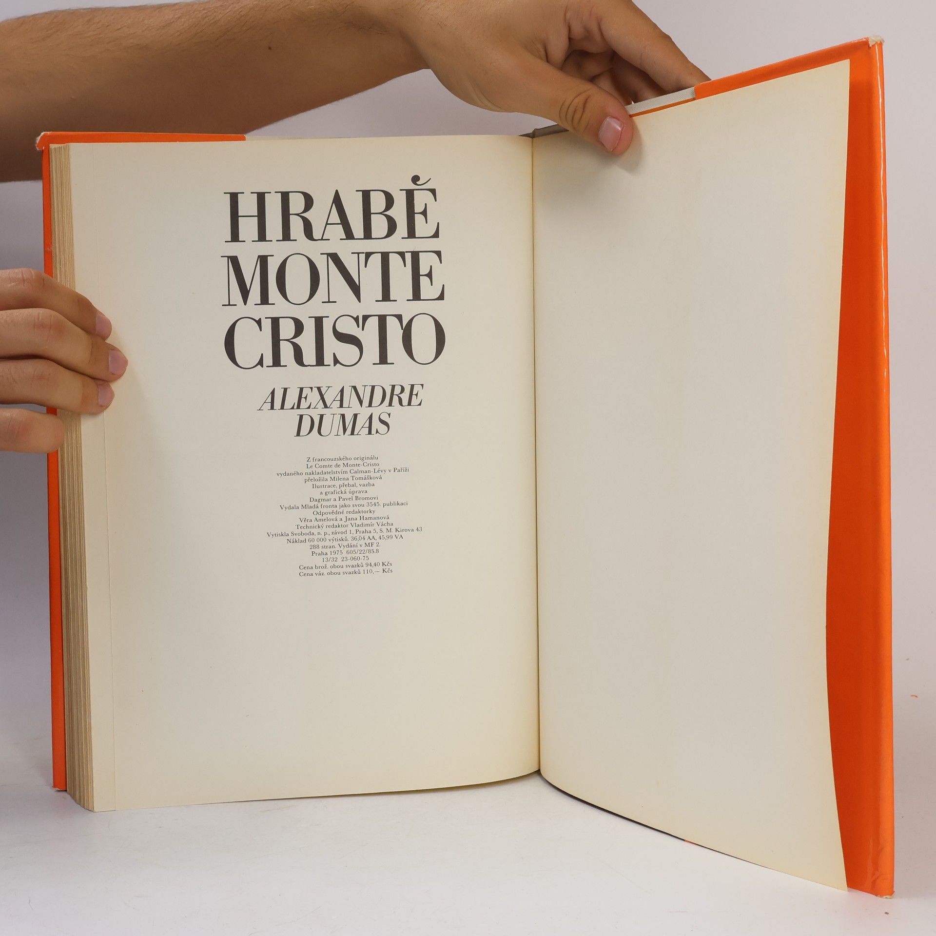 Alexandre Dumas der Ältere Hrabě Monte Cristo