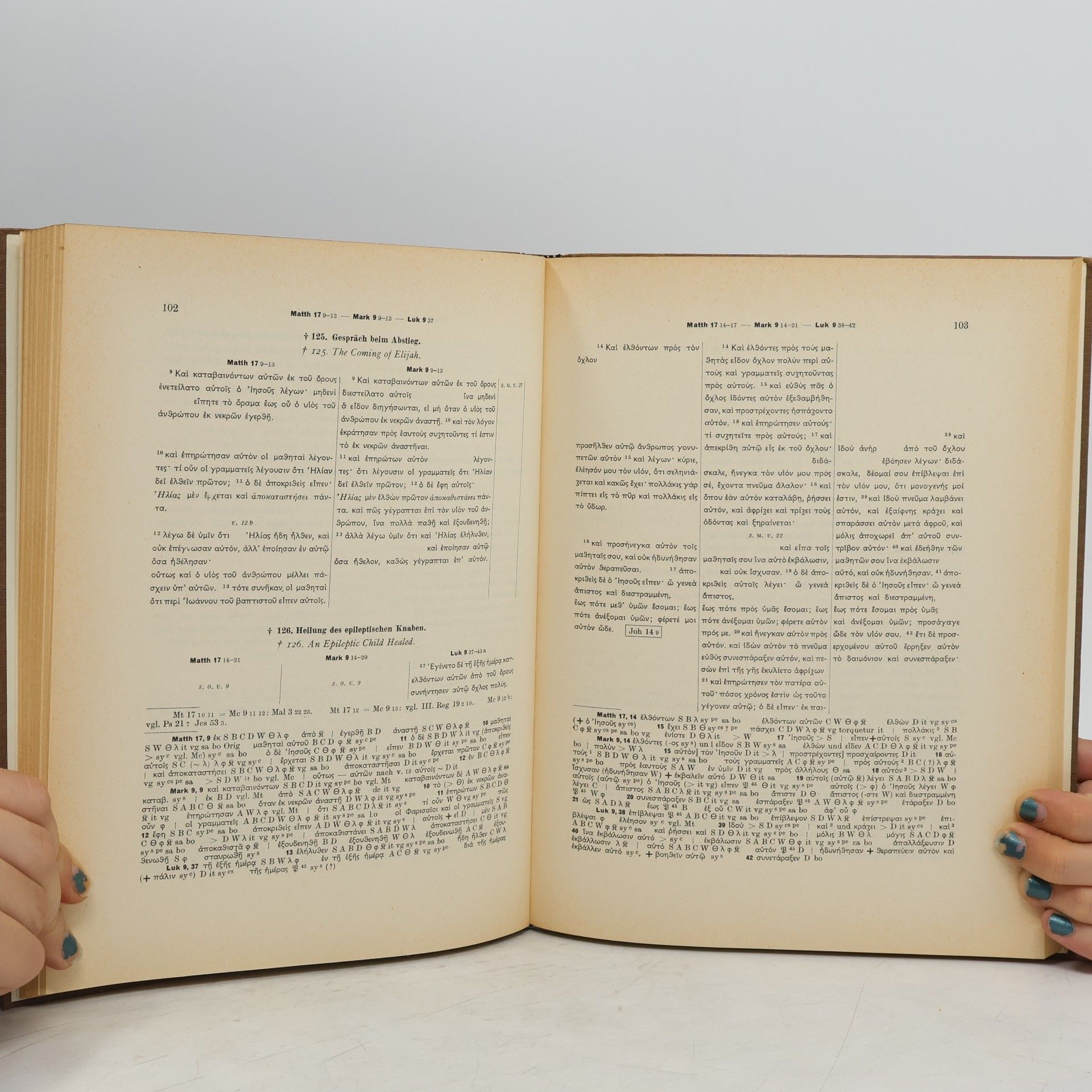 Albert Huck Synopse Der Drei Ersten Evangelien