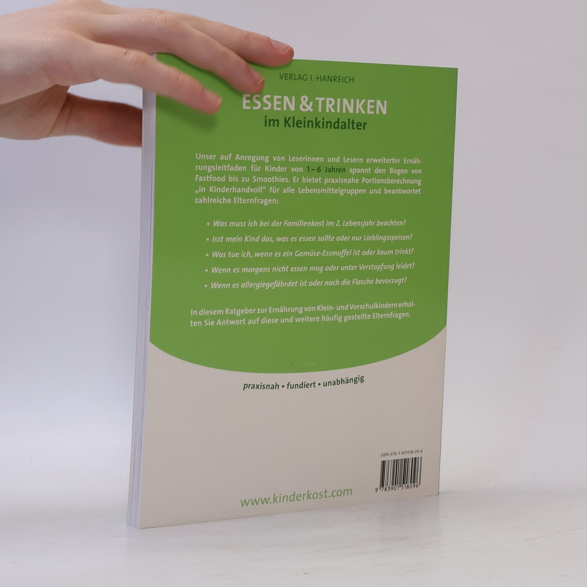 Ingeborg Hanreich Essen und Trinken im Kleinkindalter