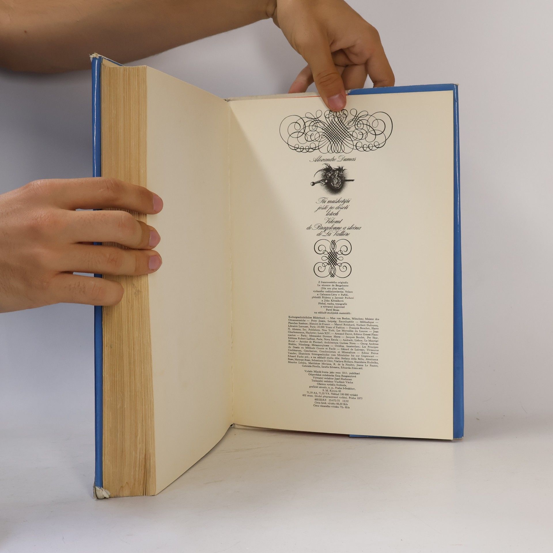 Alexandre Dumas der Ältere Tři mušketýři ještě po deseti letech