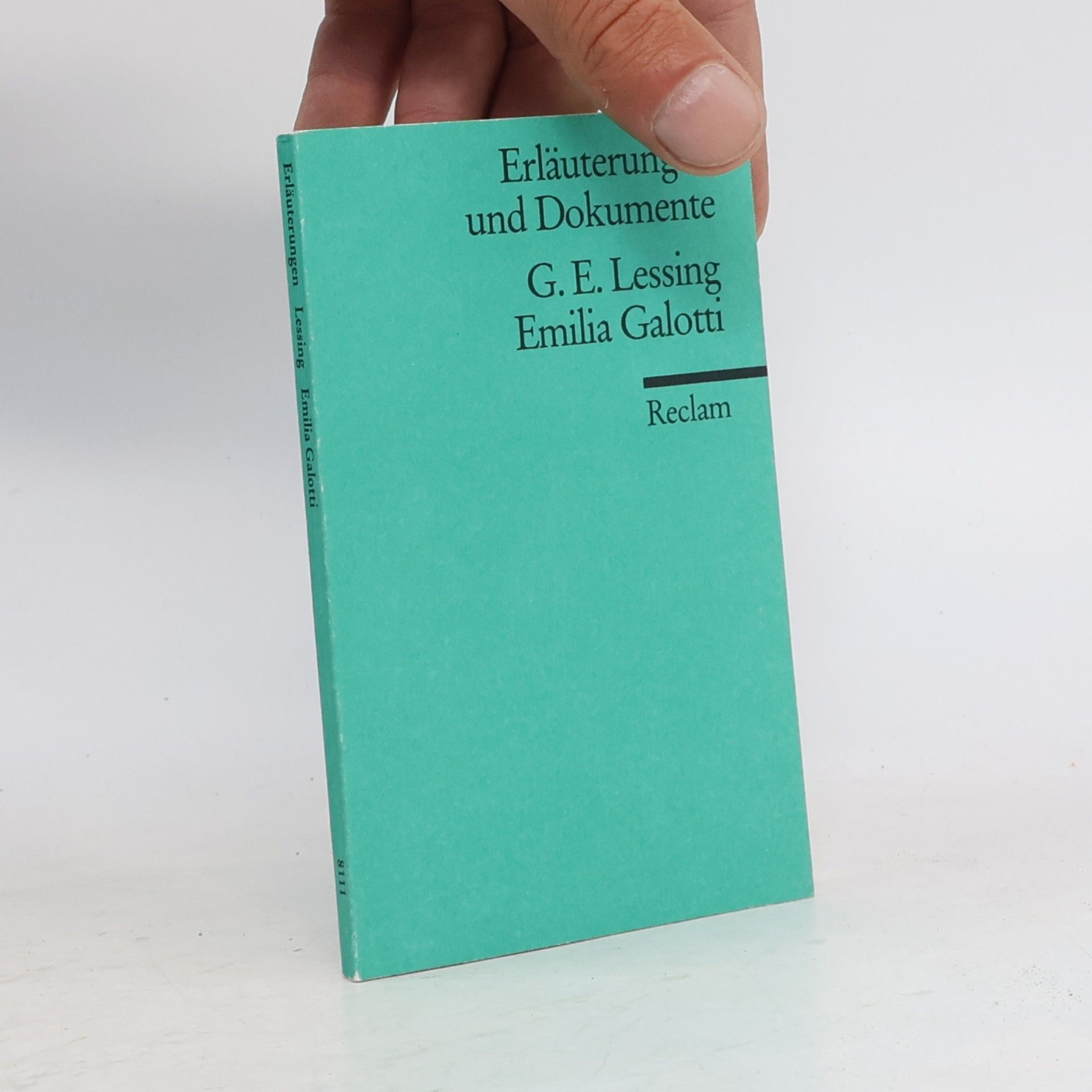 Gotthold Ephraim Lessing, Emilia Galotti