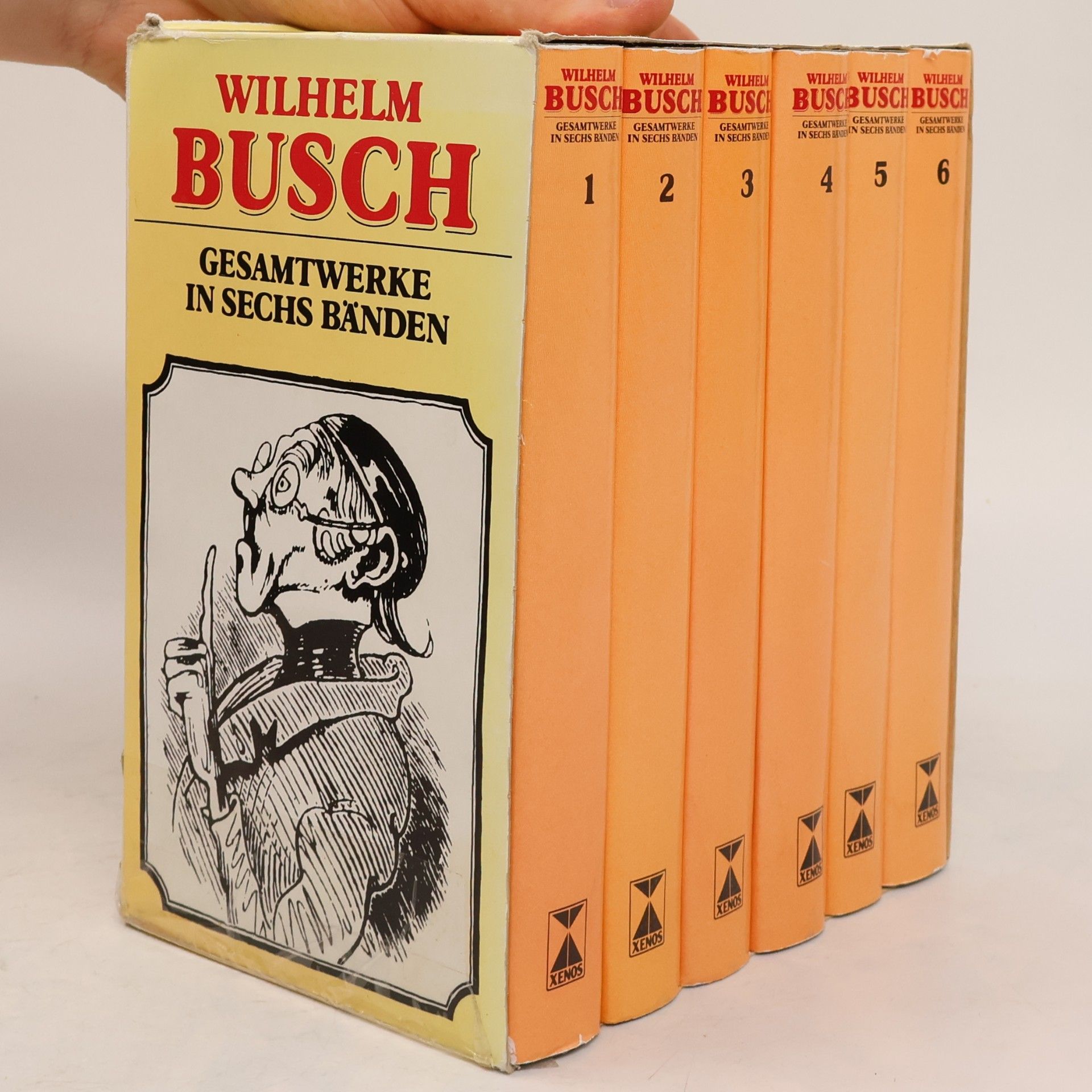 Wilhelm Busch Gesamtwerke in sechs Bänden 1-6