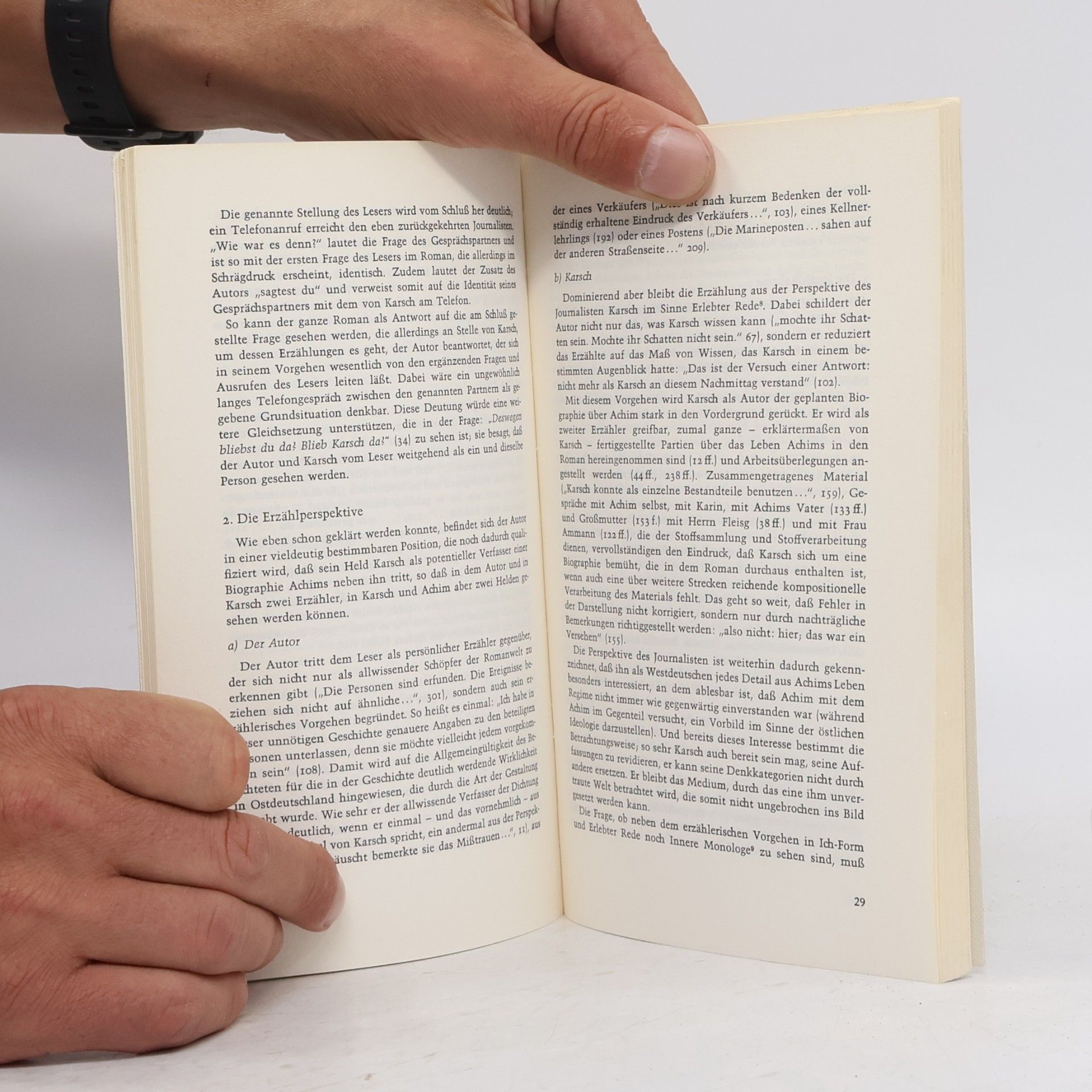 Migner Karl Uwe Johnson: Das dritte Buch über Achim. Interpretation