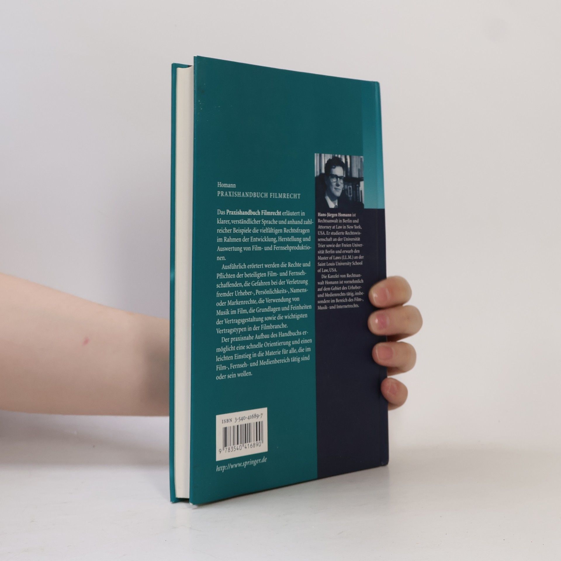 Hans-Jürgen Homann Praxishandbuch Filmrecht