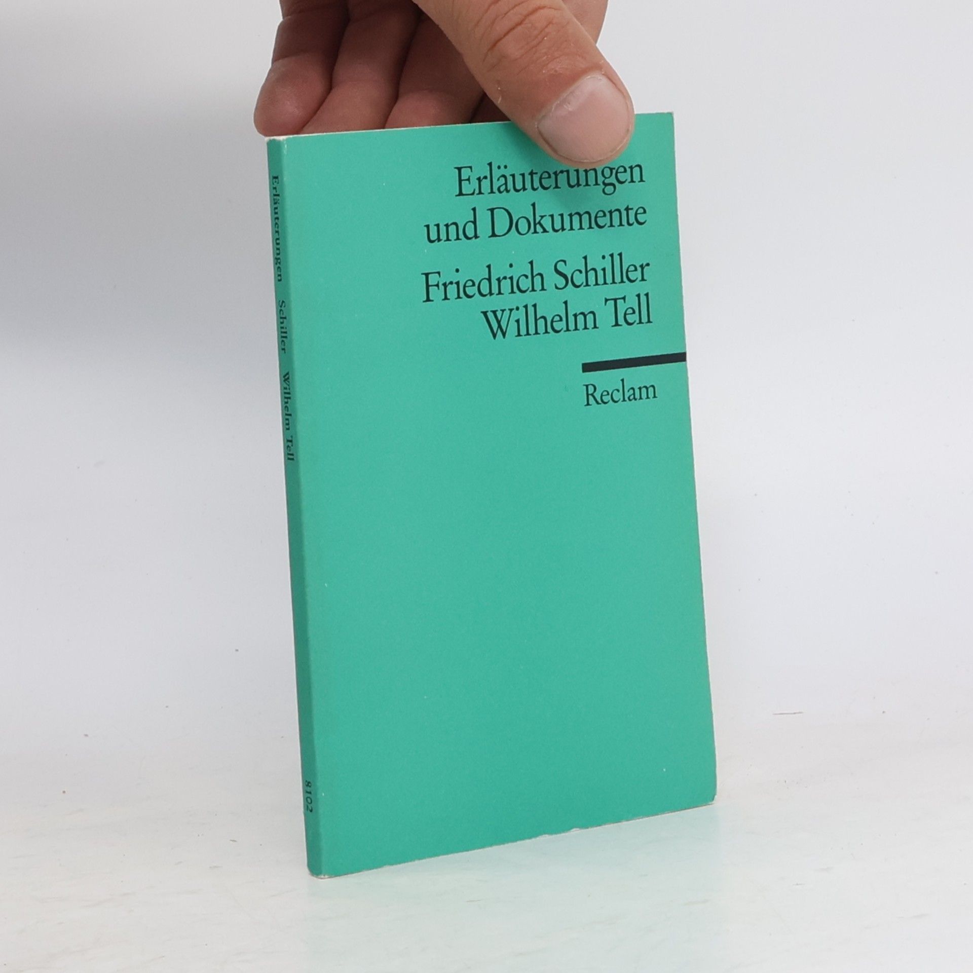 Josef Schmitz Friedrich Schiller, Wilhelm Tell