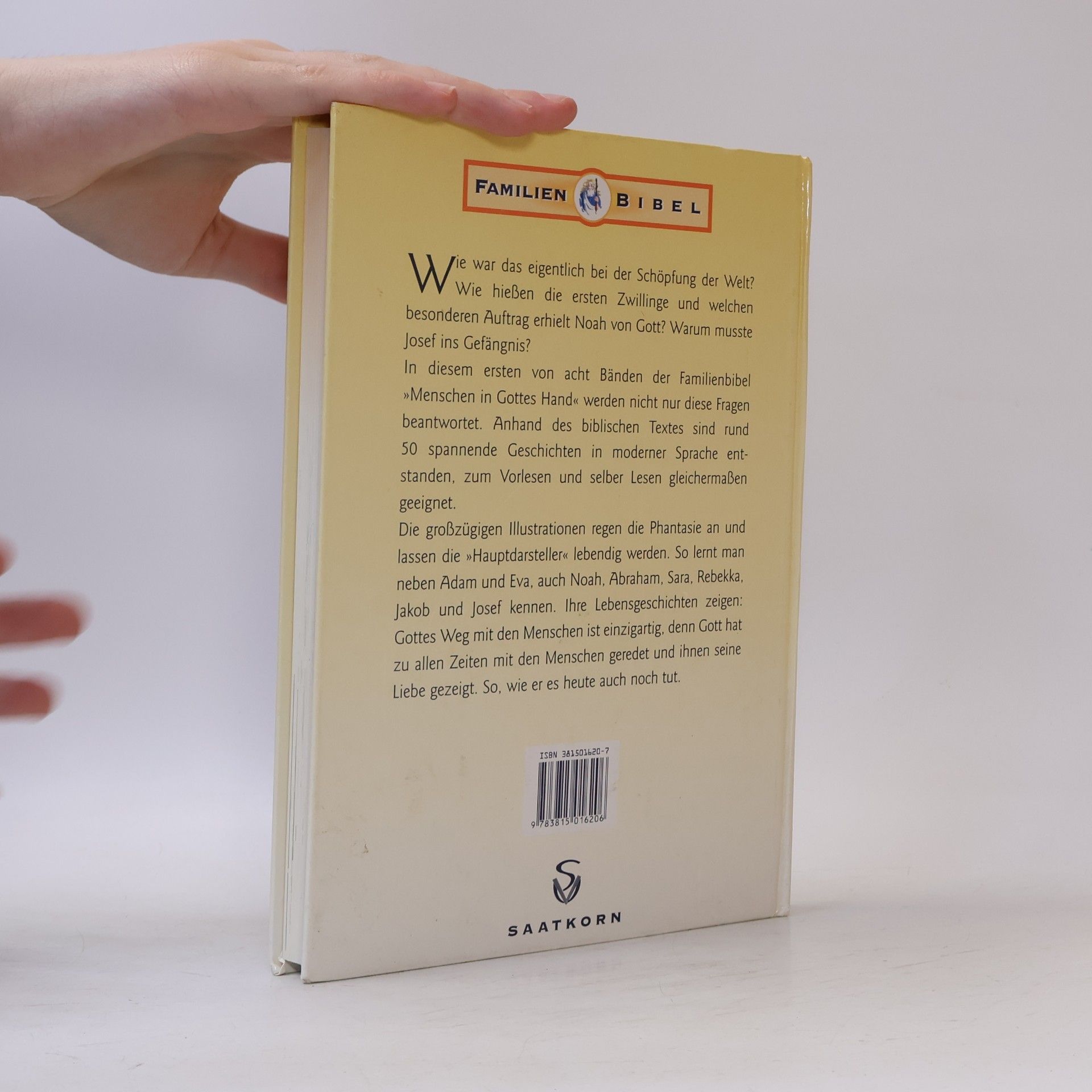 Evelyn Reuter Familien Bibel - 1: Menschen in Gottes Hand