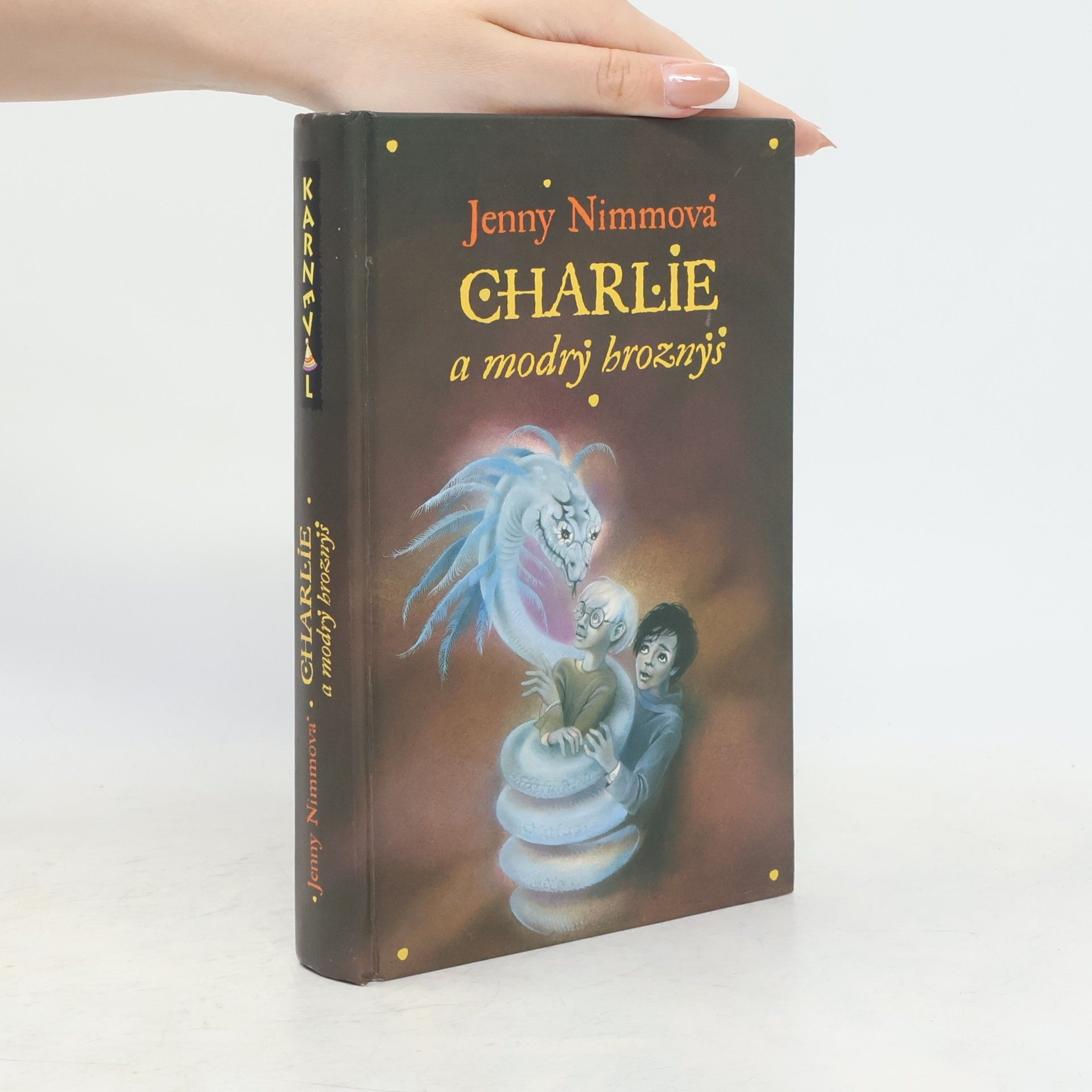 Jenny Nimmo Charlie a modrý hroznýš