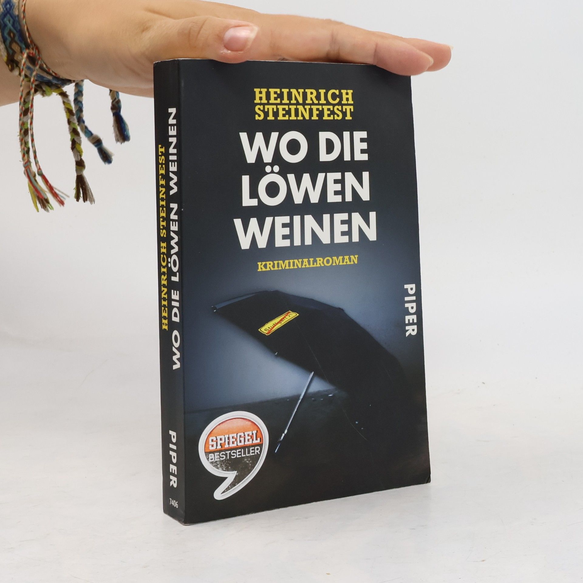 Heinrich Steinfest Wo die Löwen weinen