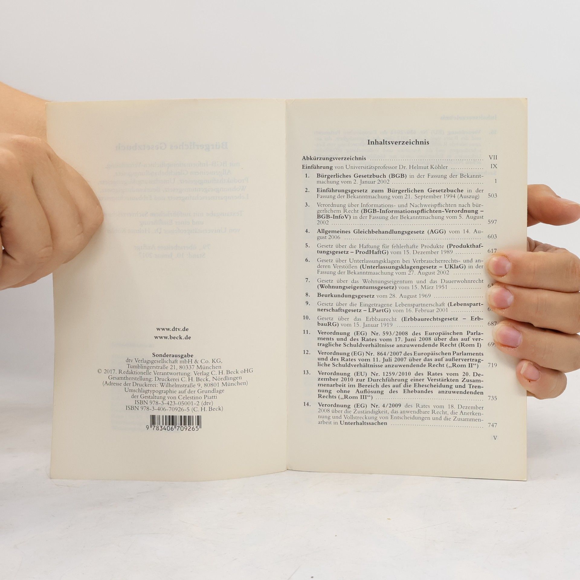 Collectif d'auteurs Bürgerliches Gesetzbuch