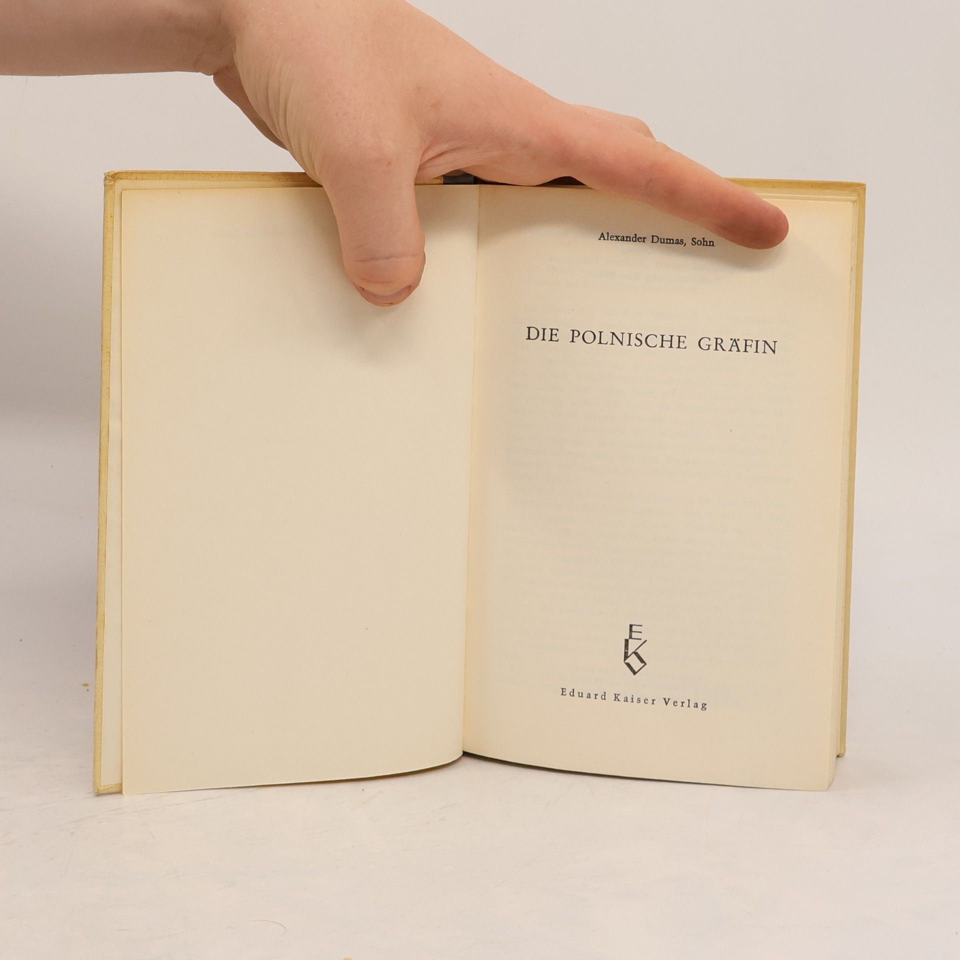 Alexandre Dumas fils Die polnische Gräfin