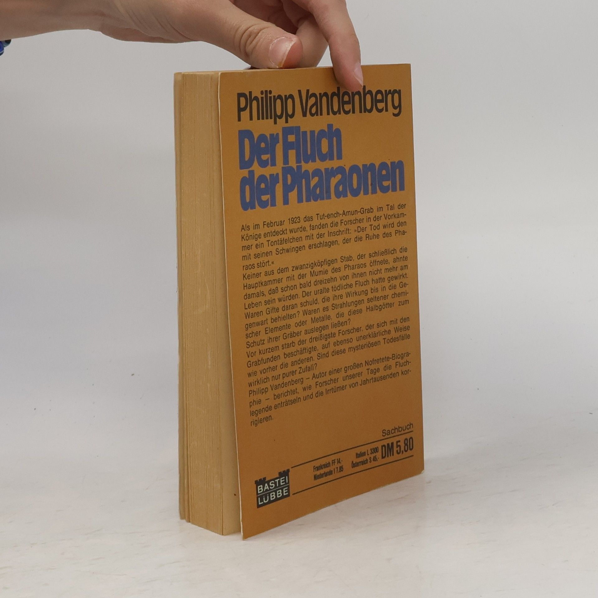 Philipp Vandenberg Der Fluch der Pharaonen