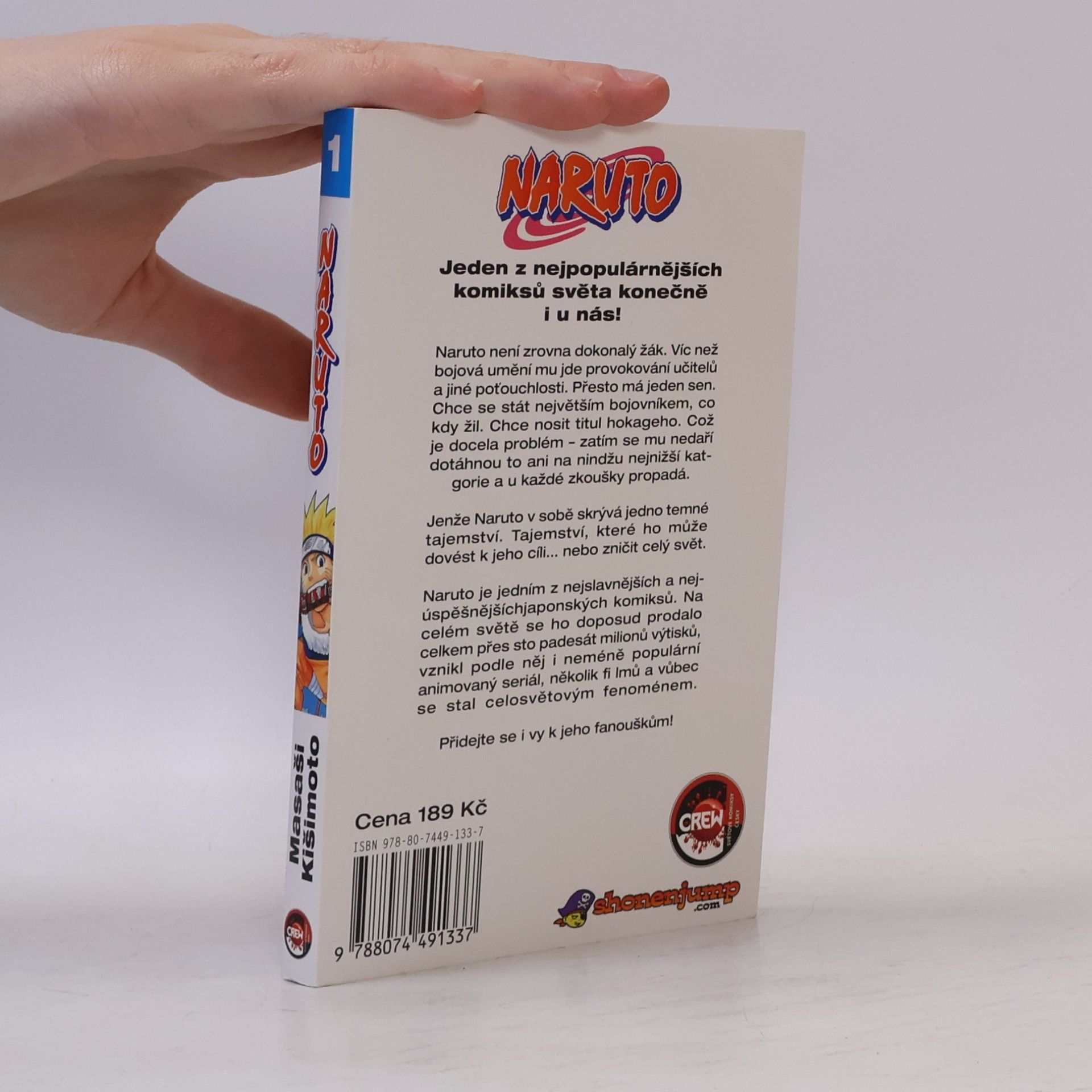 Masashi Kishimoto Naruto Uzumaki. Naruto 1. díl