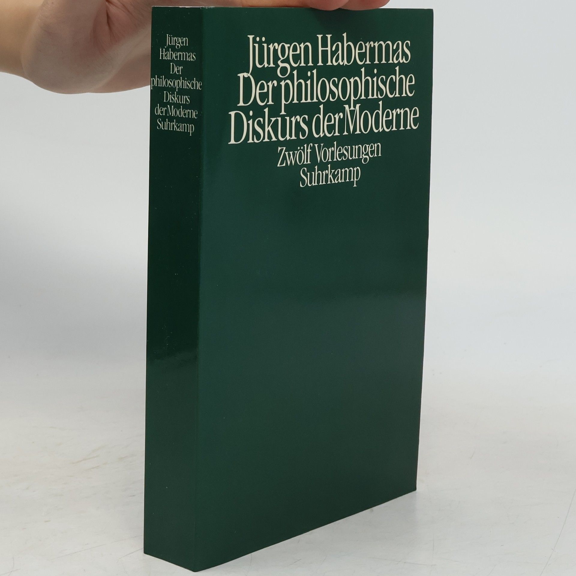 Jürgen Habermas Der philosophische Diskurs der Moderne