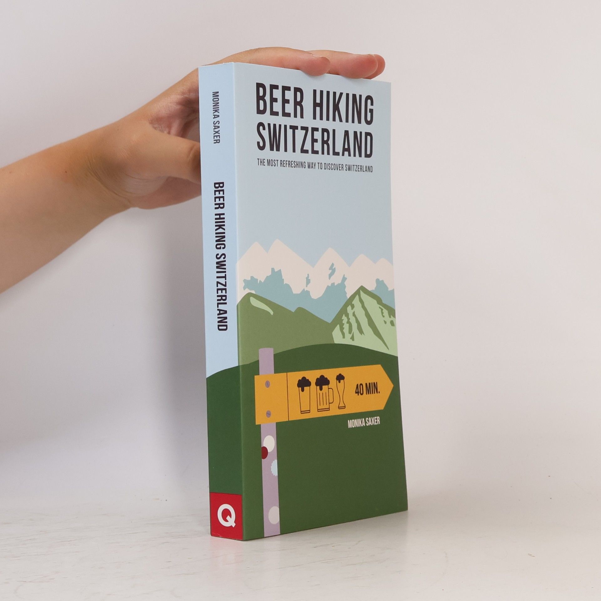 Monika Saxer Beer Hiking Switzerland